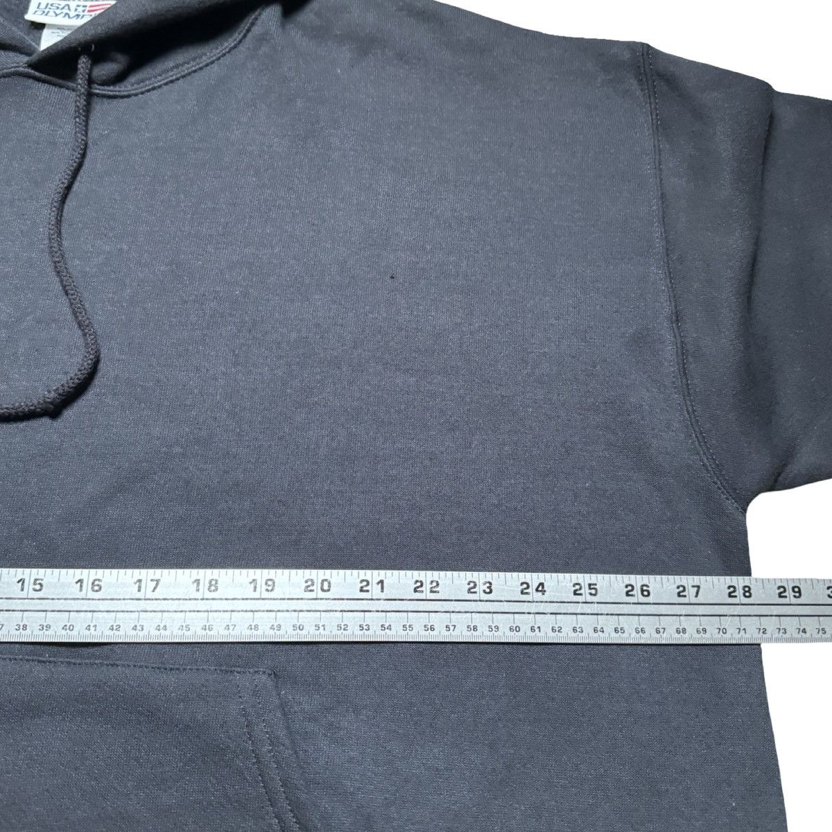 Other Vintage 90s USA Olympic Black Blank Pullover Hoodie Mens 2XL Size US XXL / EU 58 / 5 - 4 Thumbnail