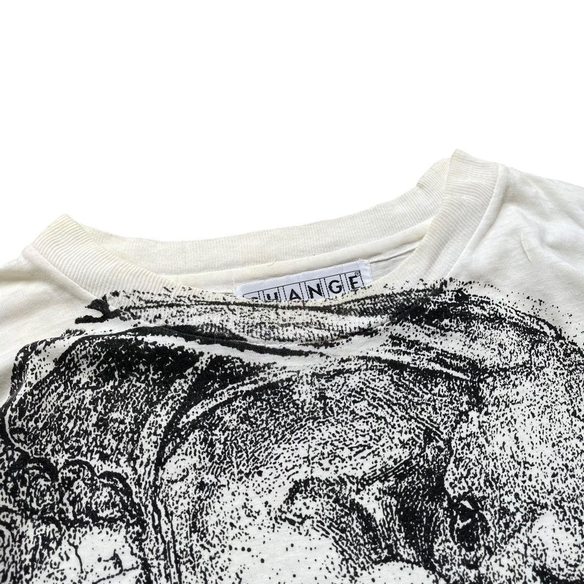 Vintage VINTAGE 90’S CINECITTA FIRENZE ART AOP T-SHIRT Size US L / EU 52-54 / 3 - 5 Thumbnail