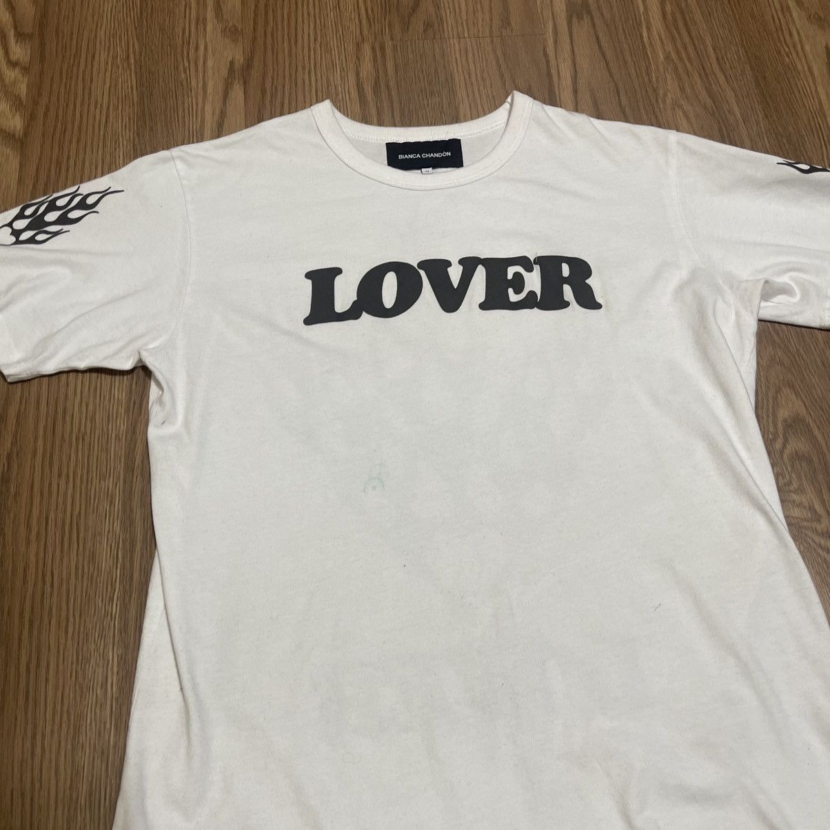 BIANCA CHANDON White Bianca Chandon lover flame tee Size US M / EU 48-50 / 2 - 1 Thumbnail