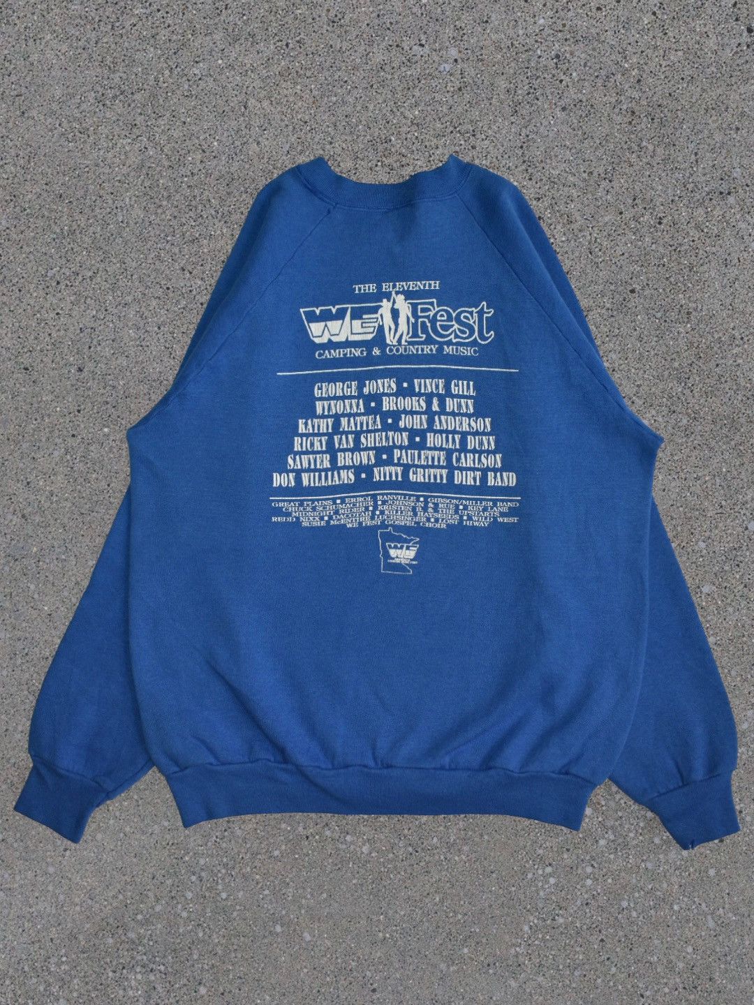 Vintage Vintage ‘94 Country Music Festival Minnesota Sweatshirt (L) Size US L / EU 52-54 / 3 - 2 Thumbnail