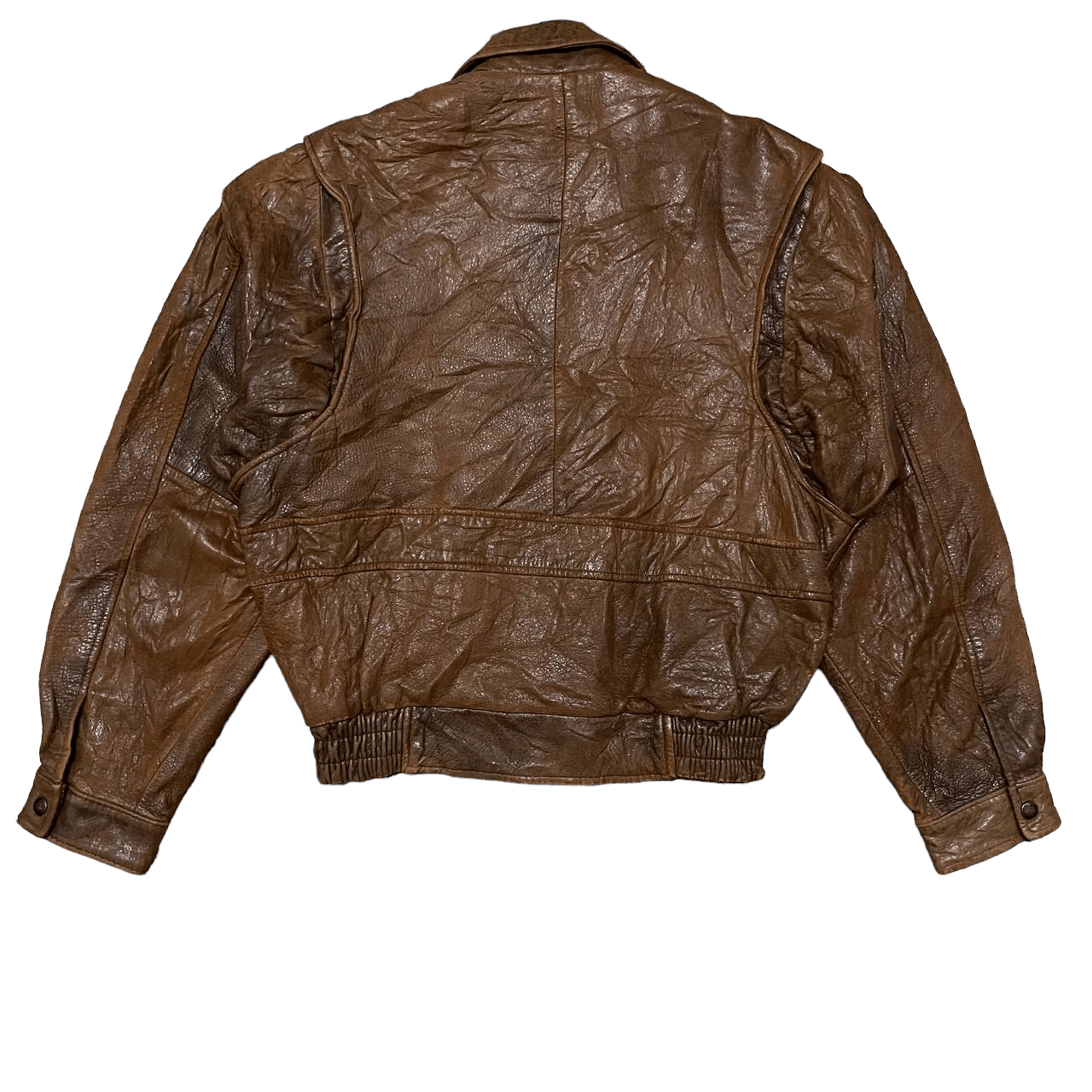 Leather Vintage Skelly Leather Jacket Size US M / EU 48-50 / 2 - 11 Thumbnail
