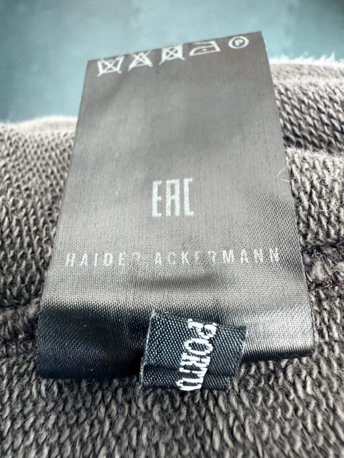 Haider Ackermann Haider Ackermann Hoodie Gray XL Pullover Cotton Size US XL / EU 56 / 4 - 2 Thumbnail