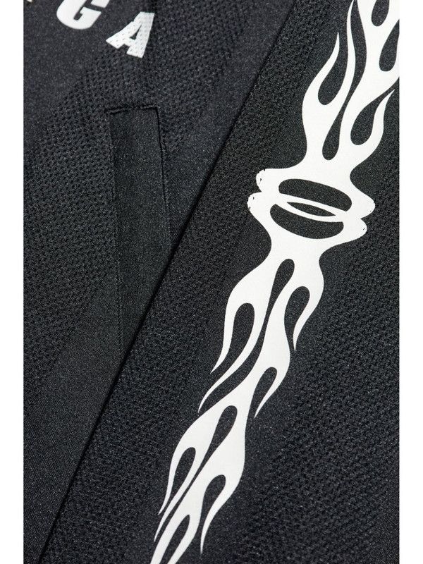 Balenciaga o1w1db10226 Burning Unity Tracksuit Jacket in Black Size US XS / EU 42 / 0 - 5 Thumbnail
