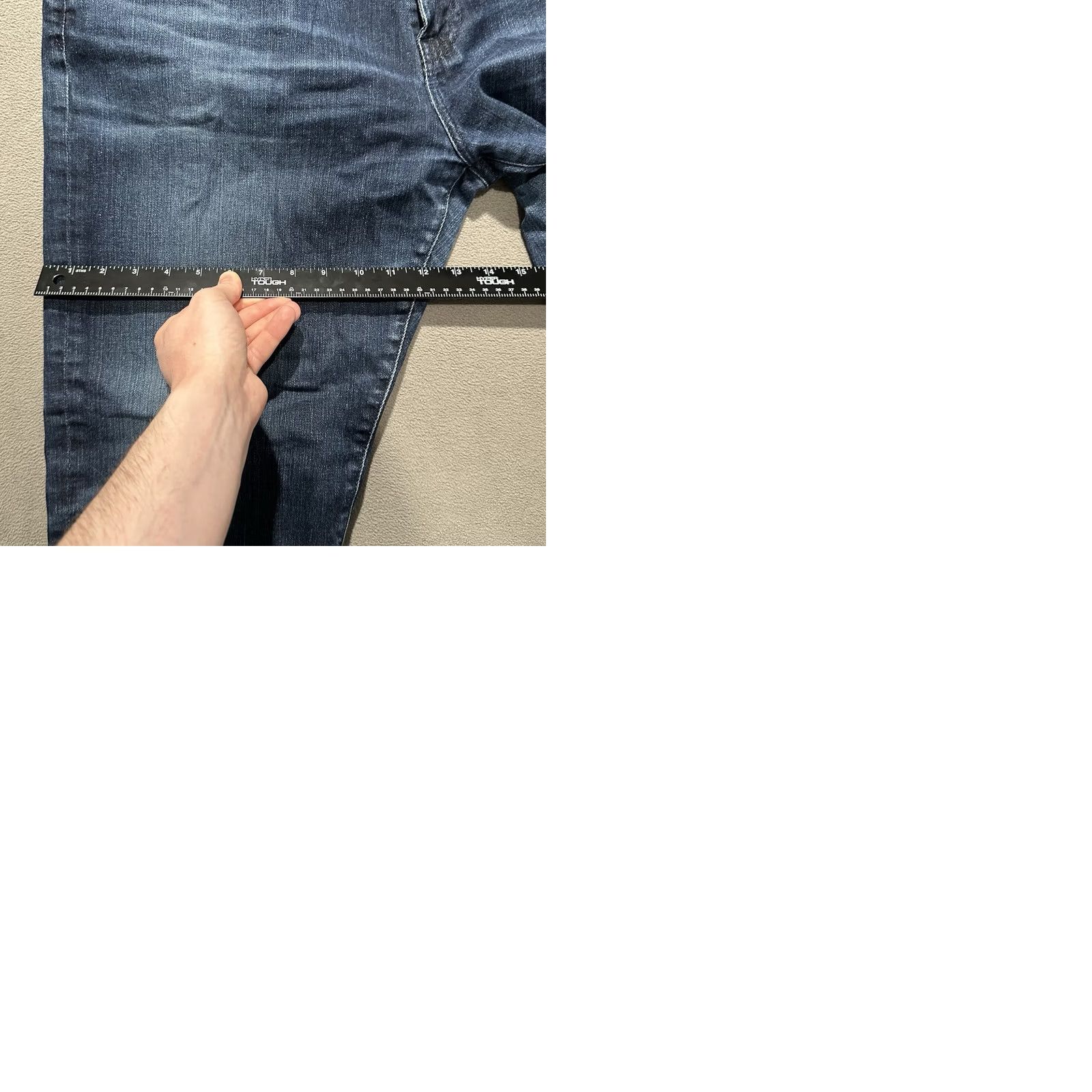 Denime AG Adriano Goldschmied The Graduate Jeans Men 38 39x27 Blue Denim Tailored Size US 38 / EU 54 - 10 Thumbnail