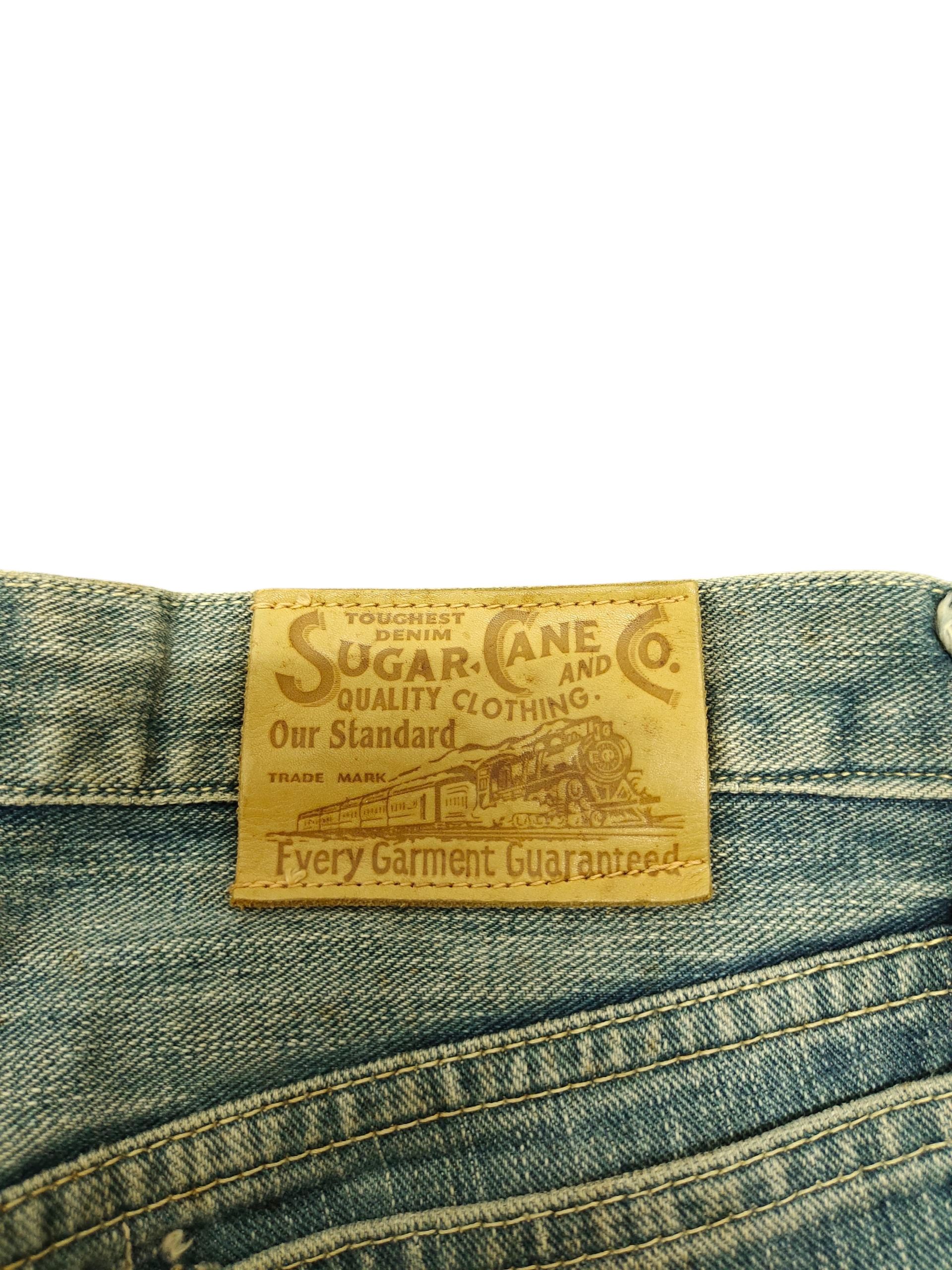 Sugar Cane Vintage 90s Sugar Cane Selvedge Jeans - Clawmark Faded denim Size US 28 / EU 44 - 10 Thumbnail