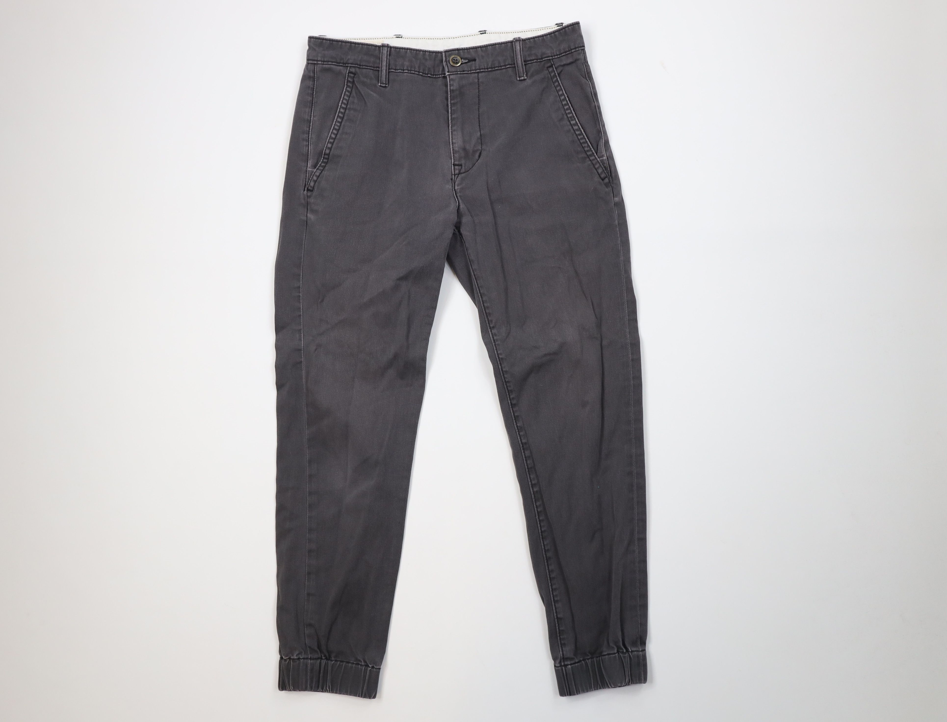 Levi's Vintage Y2K Levis Cuffed Joggers Jogger Pants Gray Size US 29 - 1 Thumbnail