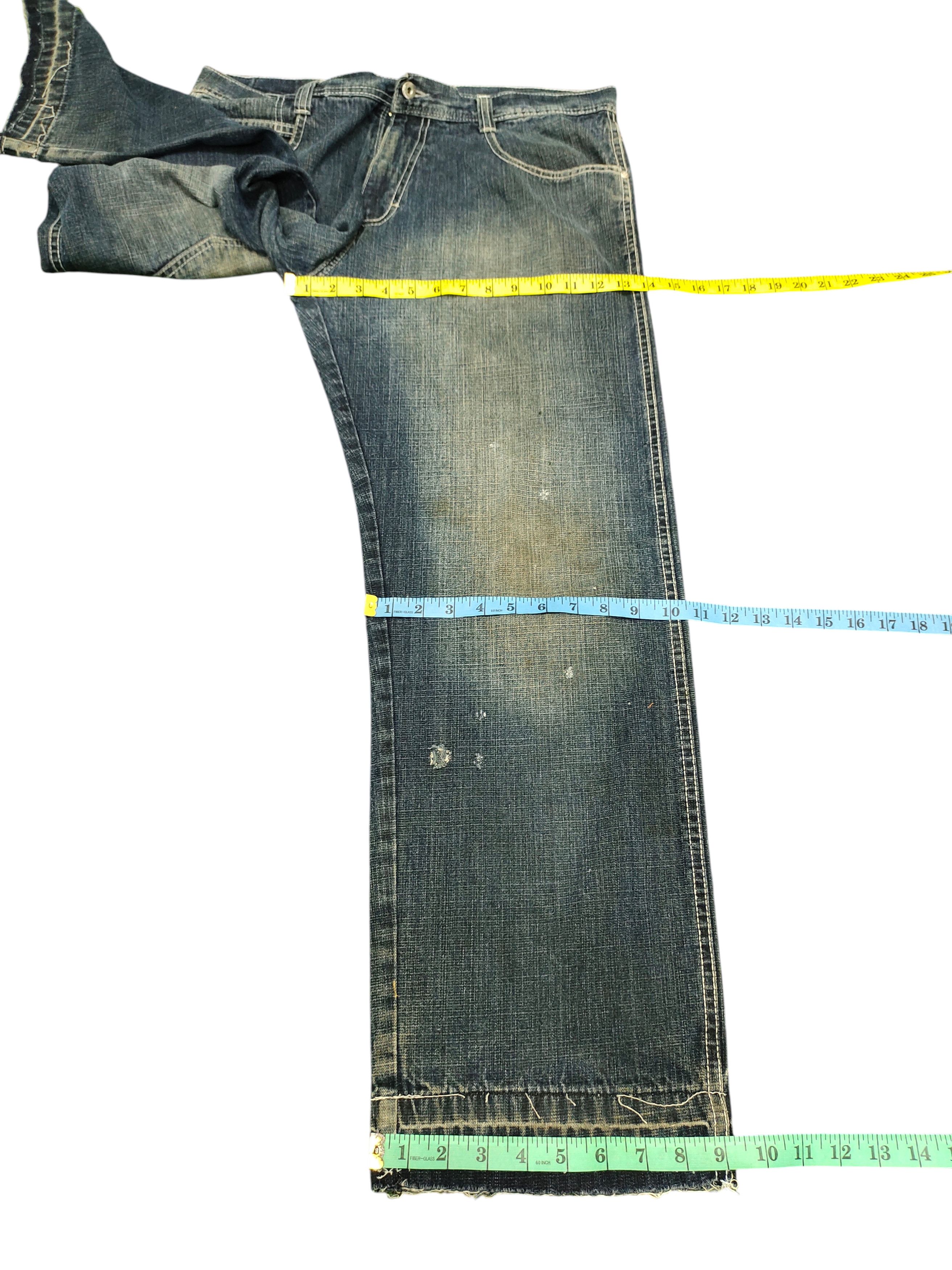 Southpole Baggy Jeans Southpole Clawmark Distress Denim Wide Leg Size US 36 / EU 52 - 16 Thumbnail