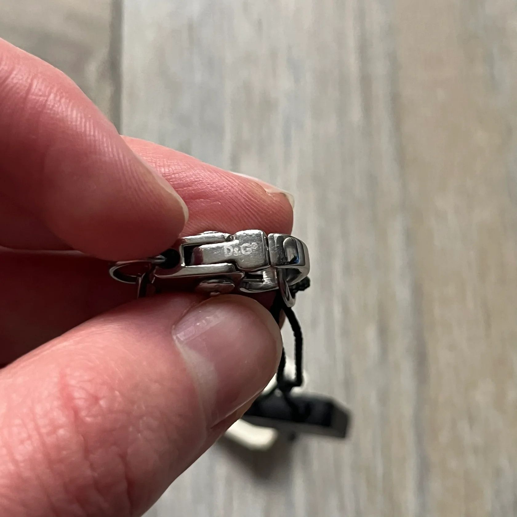 Dolce & Gabbana Dolce & Gabbana X Dog Tag Necklace Size ONE SIZE - 9 Thumbnail