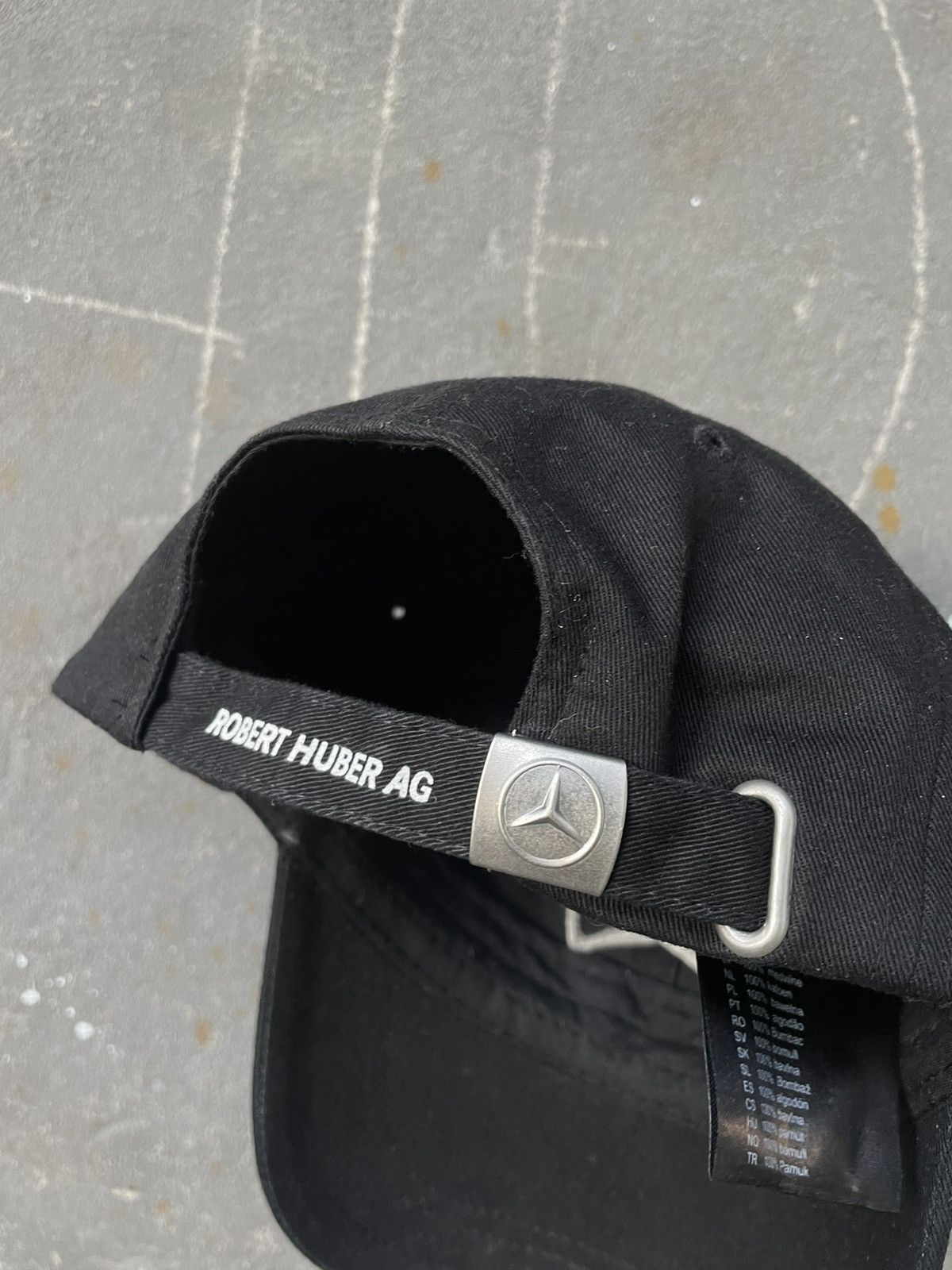 Mercedes-Benz × Vintage Vintage Mercedes-Benz Robert Huber Ag Cap 90’s Racing RARE Size ONE SIZE - 7 Thumbnail