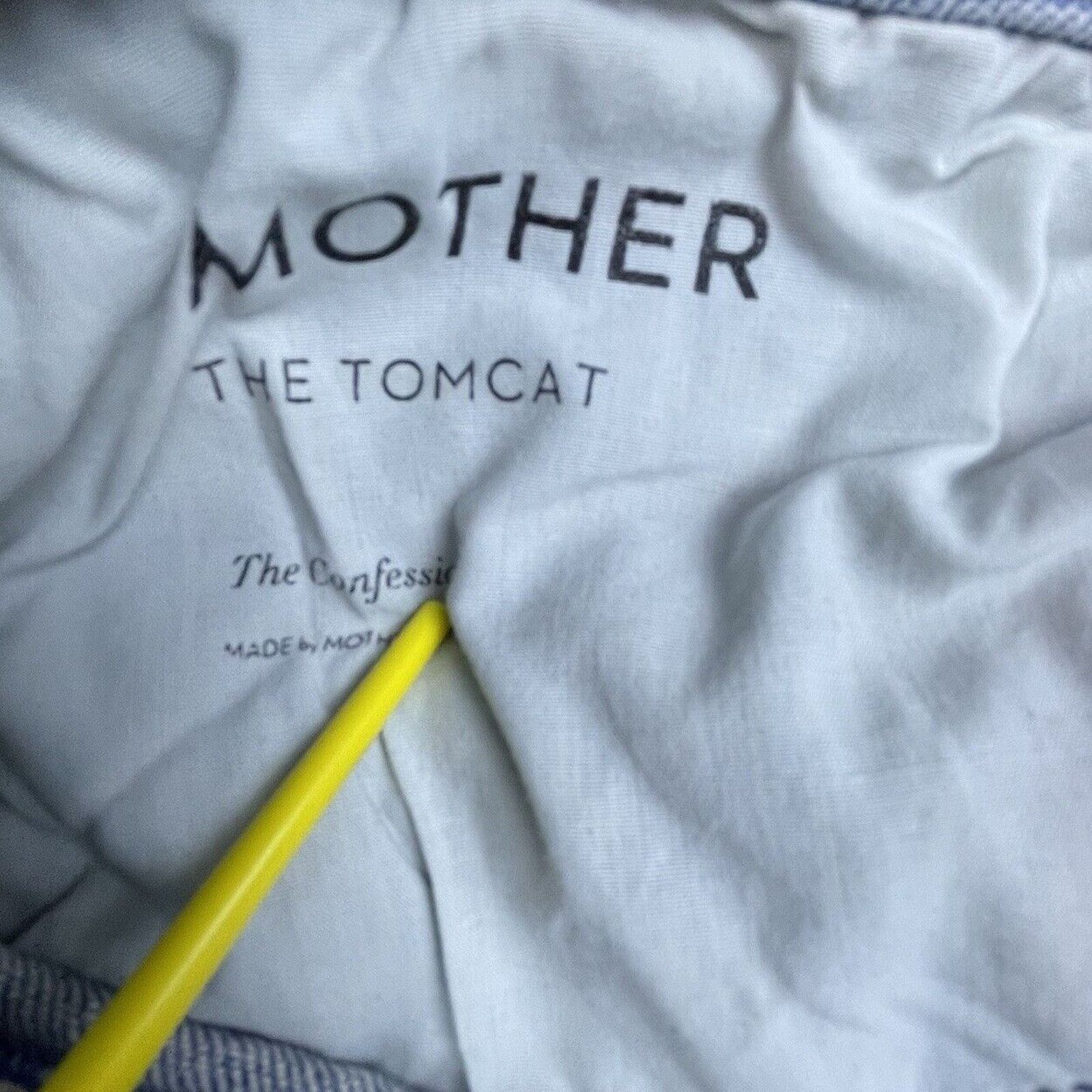 MOTHER Mother Superior Jeans Womens 24 Tomcat Confession Ripped Size 24" / US 00 / IT 34 - 8 Thumbnail