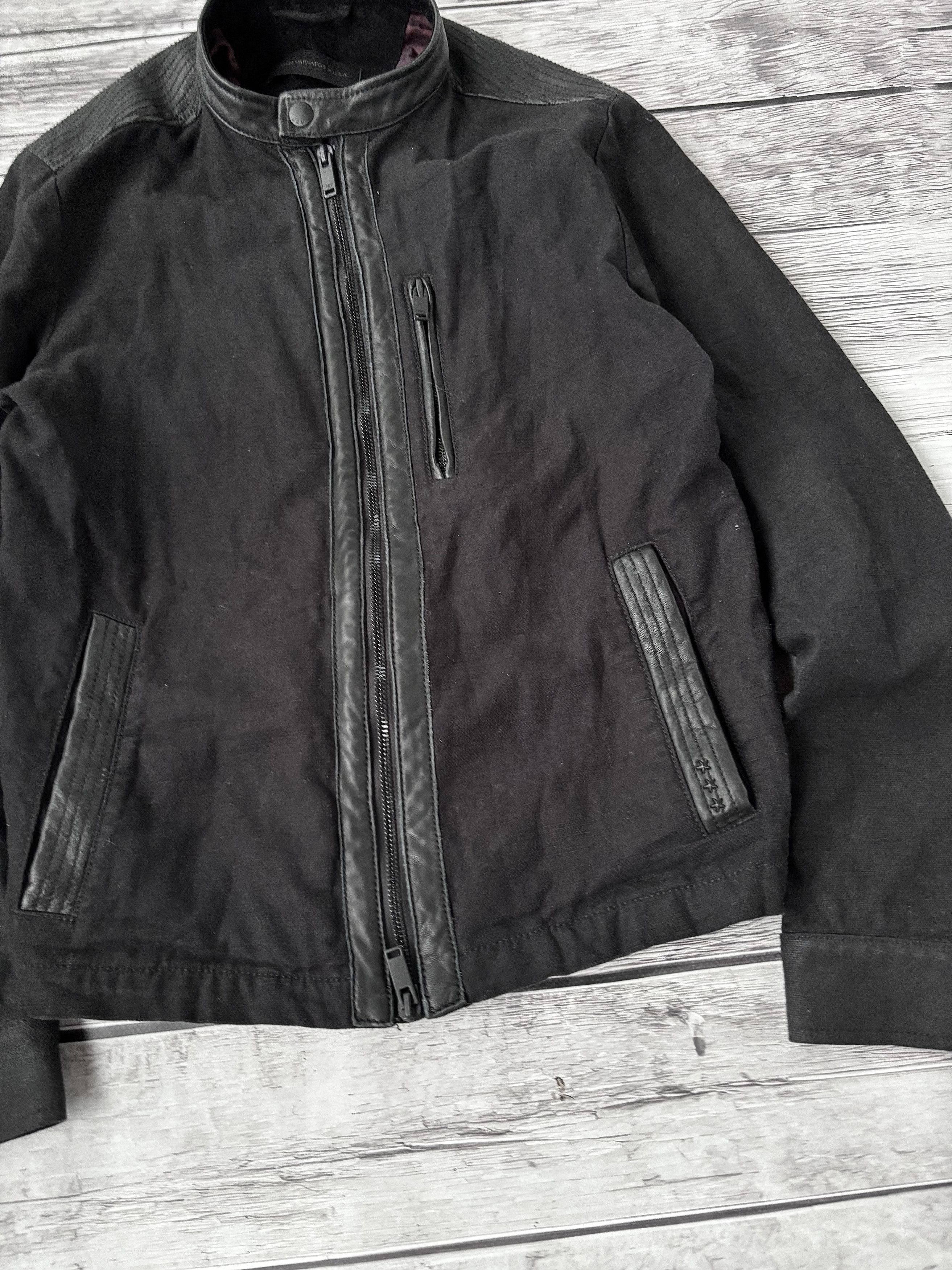 John Varvatos vtg crazy paris vibe John Varvatos Canvas Moto Jacket Size US S / EU 44-46 / 1 - 4 Thumbnail