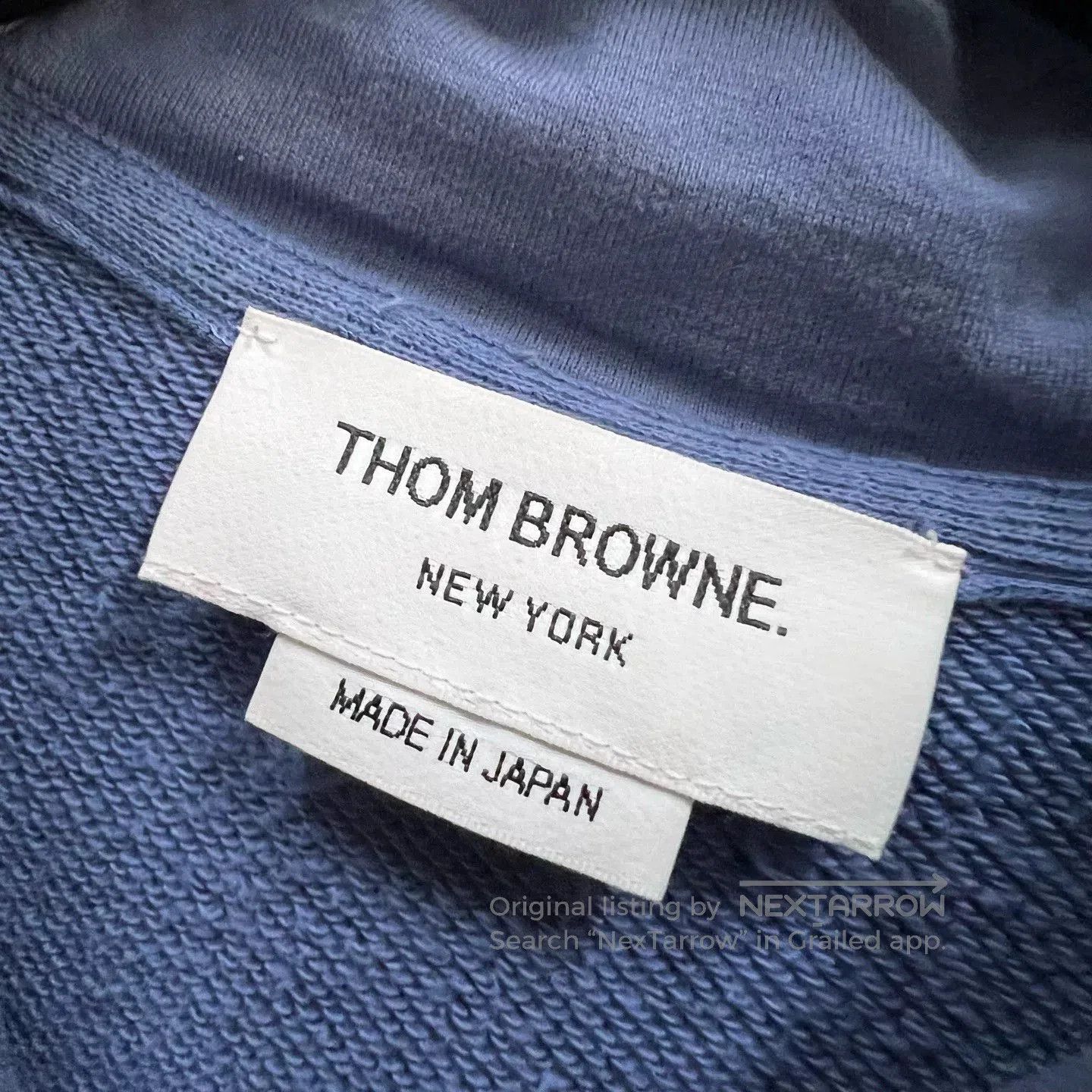 Thom Browne thom browne blue striped hoodie size 4. Size US L / EU 52-54 / 3 - 2 Thumbnail