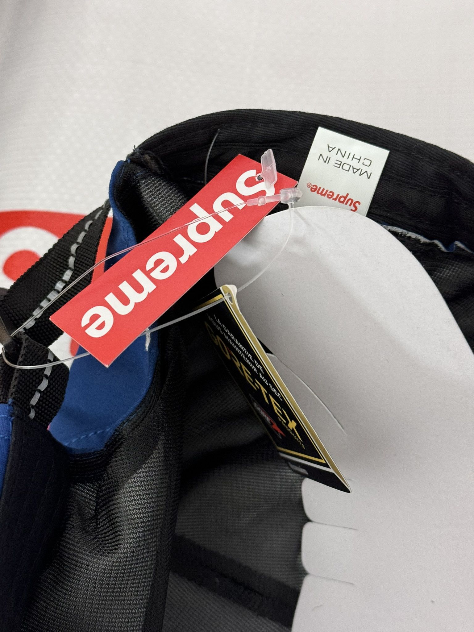 Goretex × Supreme Supreme Gore Tex S logo 6 panel Dark Teal Goretex × Supreme Supreme Gore Tex S logo 6 panel Dark Teal