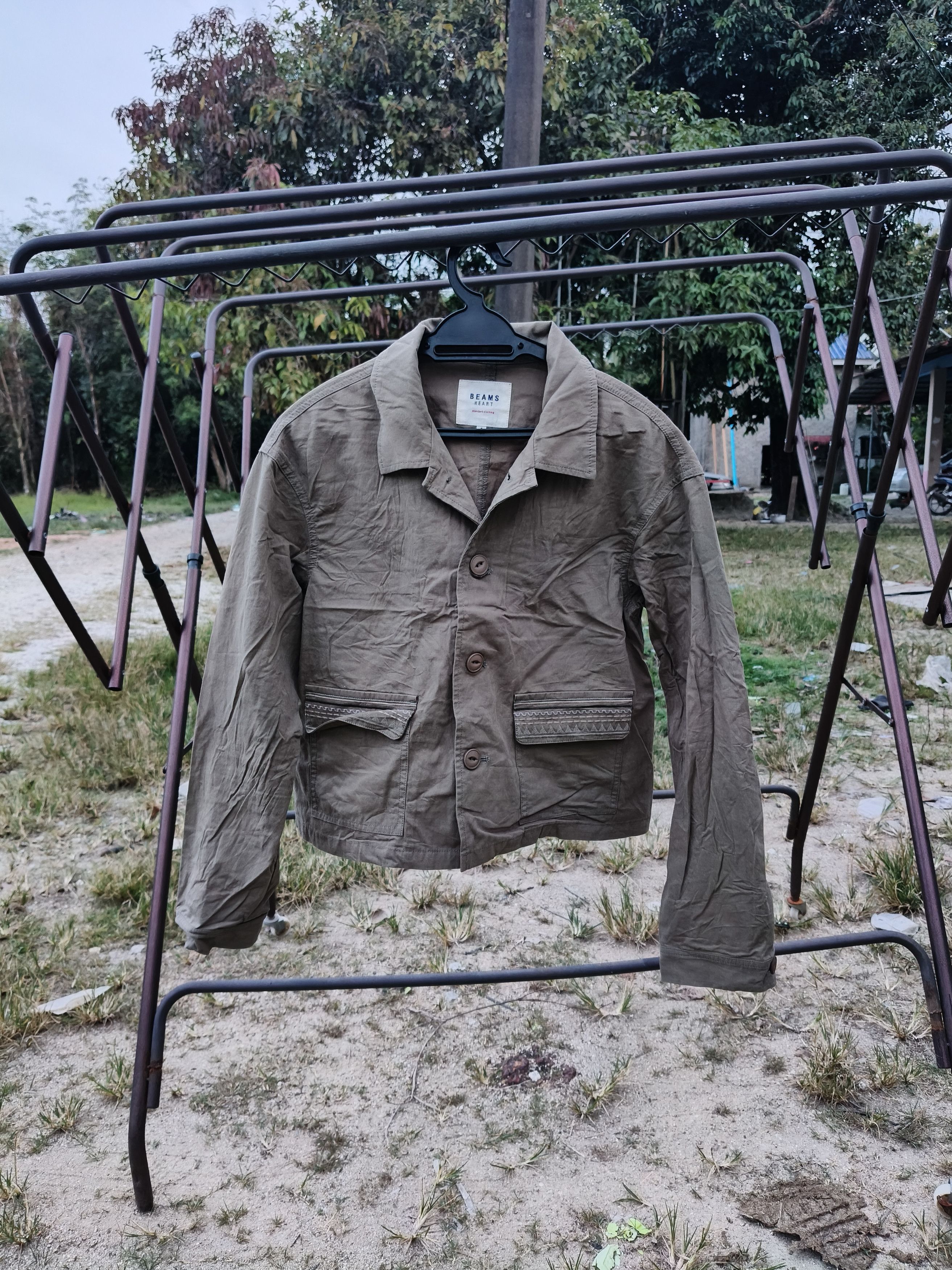 Beams Plus Beams Heart Button Short Jacket Size S / US 4 / IT 40 - 1 Thumbnail