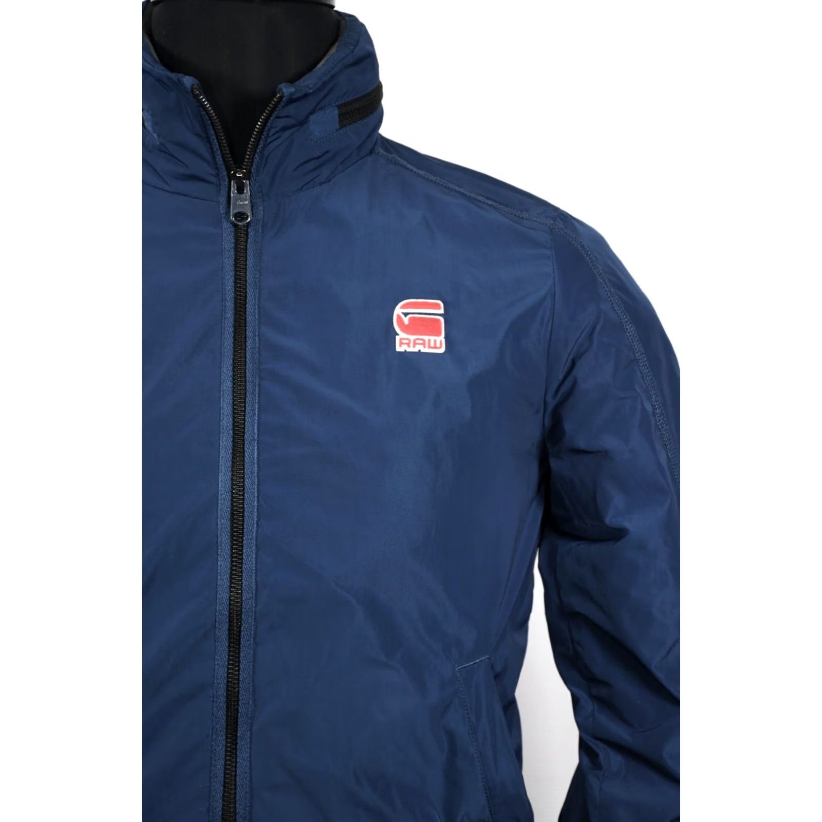 G-Star G-Star Raw RCT Nostra Vest SW L/S Jacket S Men Blue Logo" Size US S / EU 44-46 / 1 - 4 Thumbnail