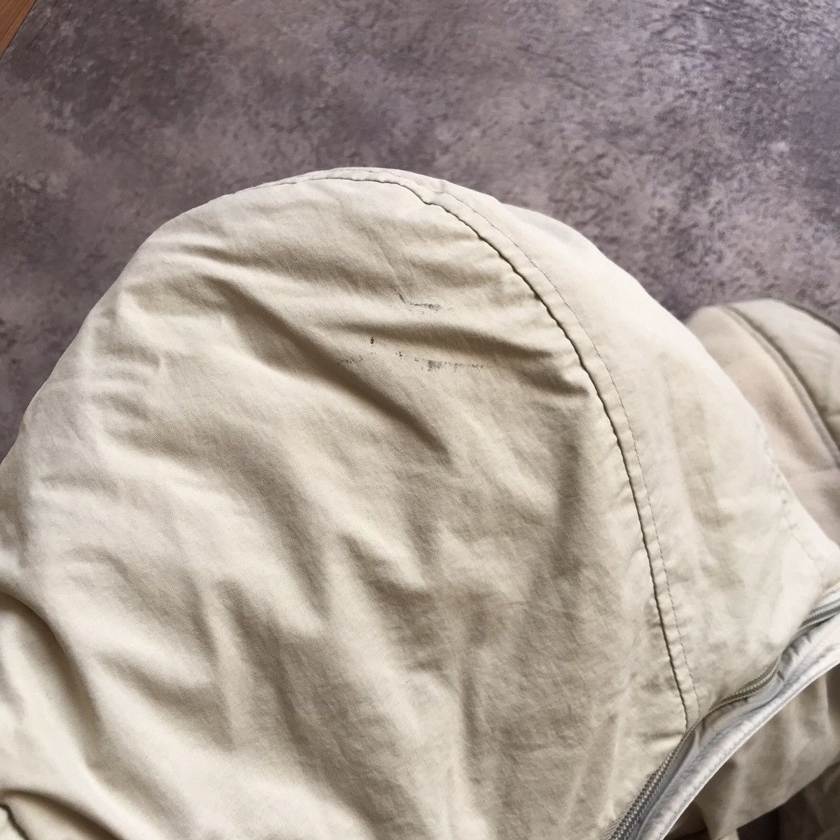 Vintage Vintage Gap Quilted Puffer Jacket Cream Gorpcore Y2K Faded L Size US L / EU 52-54 / 3 - 11 Thumbnail