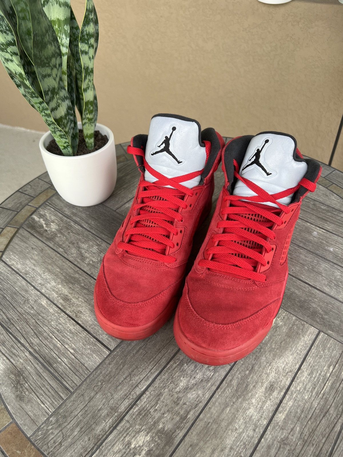 Air Jordan Red Suede