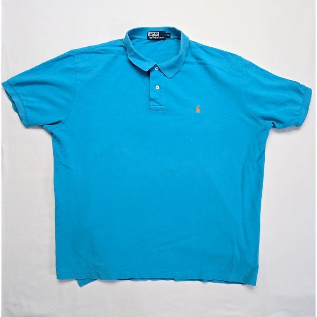 Polo Ralph Lauren Polo Ralph Lauren Classic Polo Shirt Blue Short Sleeve XXL Size US XXL / EU 58 / 5 - 1 Thumbnail