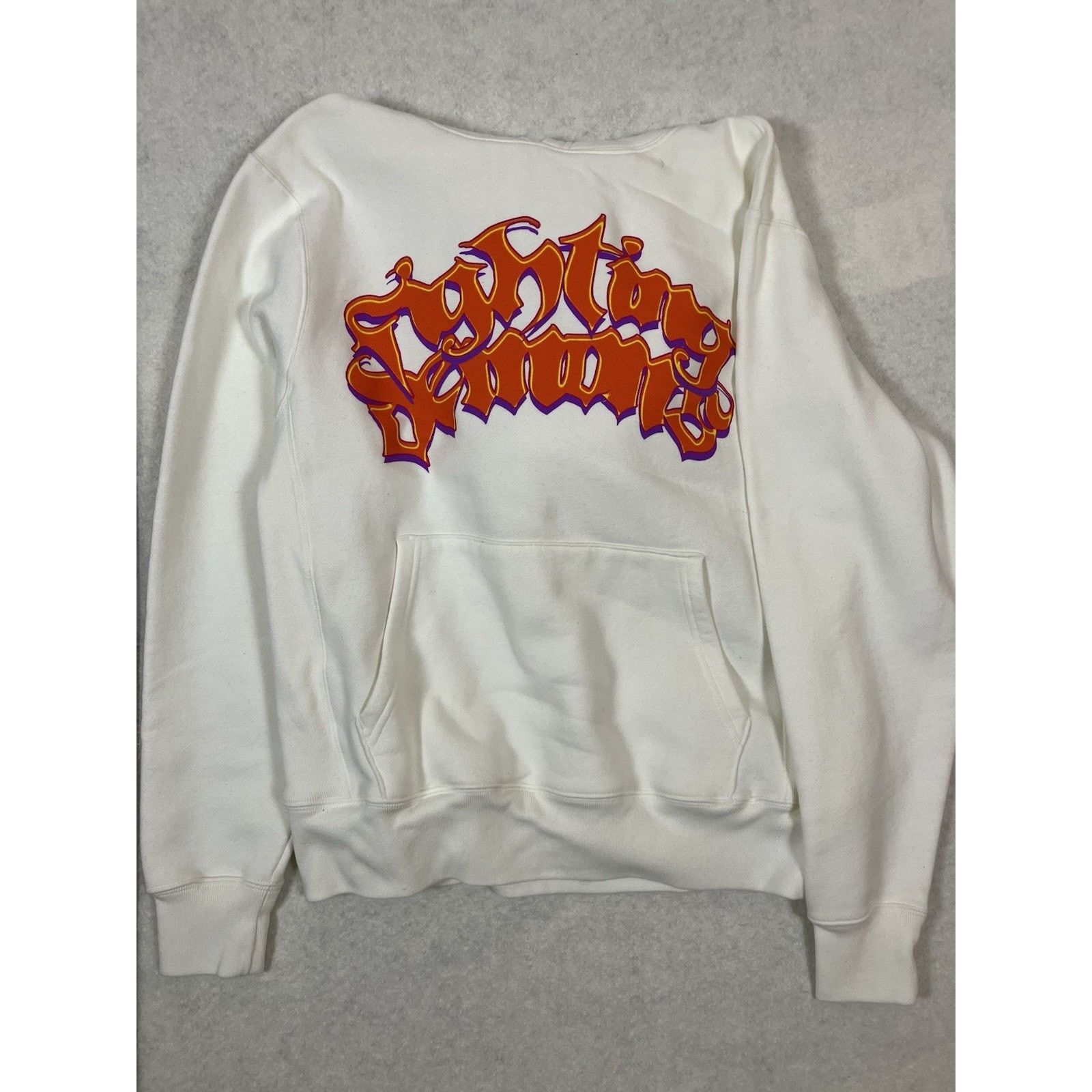 Vlone Size Medium Juice WRLD X Vlone Fighting Demons White Hoodie Size US M / EU 48-50 / 2 - 1 Thumbnail