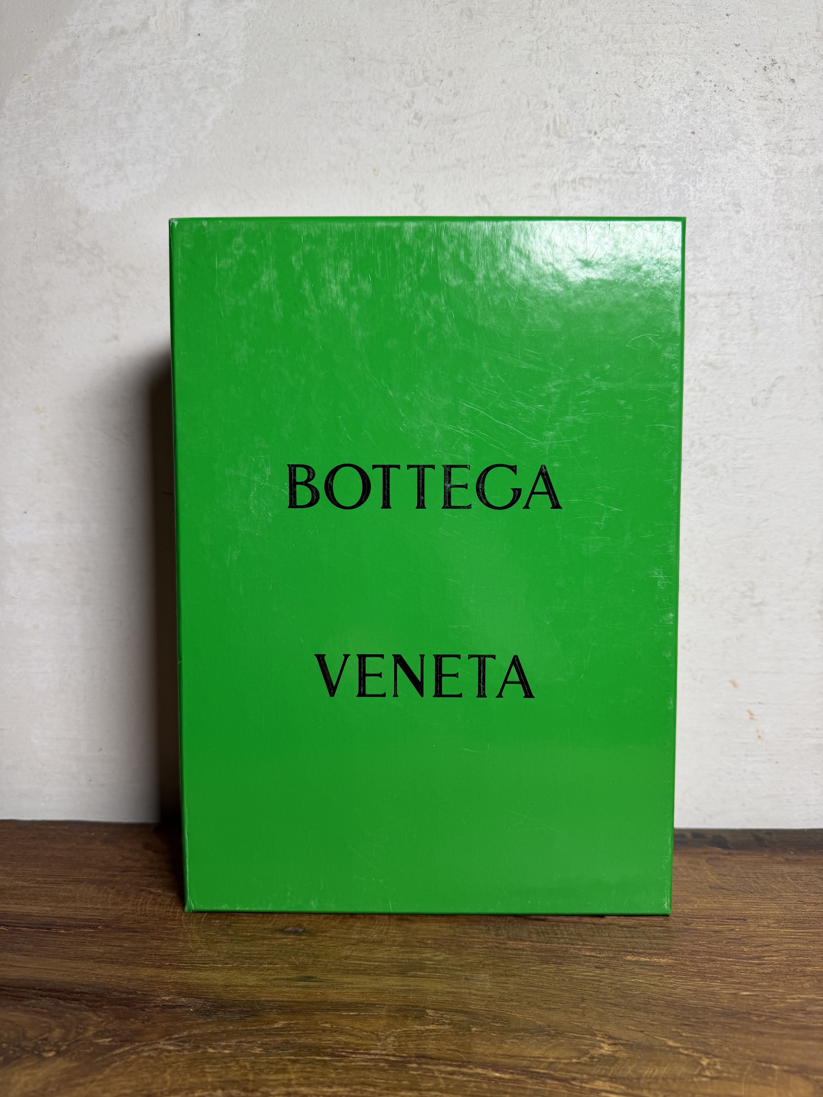Bottega Veneta BOTTEGA VENETA Seagrass Green Leather Platform Mule Sandals Size US 9.5 / IT 39.5 - 4 Thumbnail