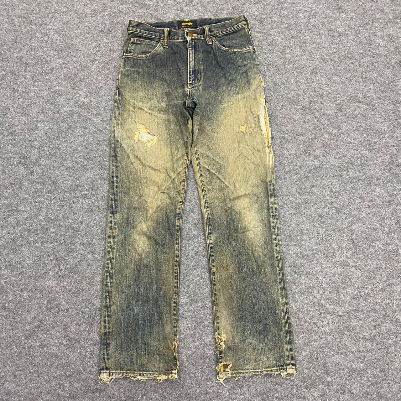 Wrangler 💥Best Offer💥Vintage Wrangler Distressed Denim Size US 29 - 1 Thumbnail