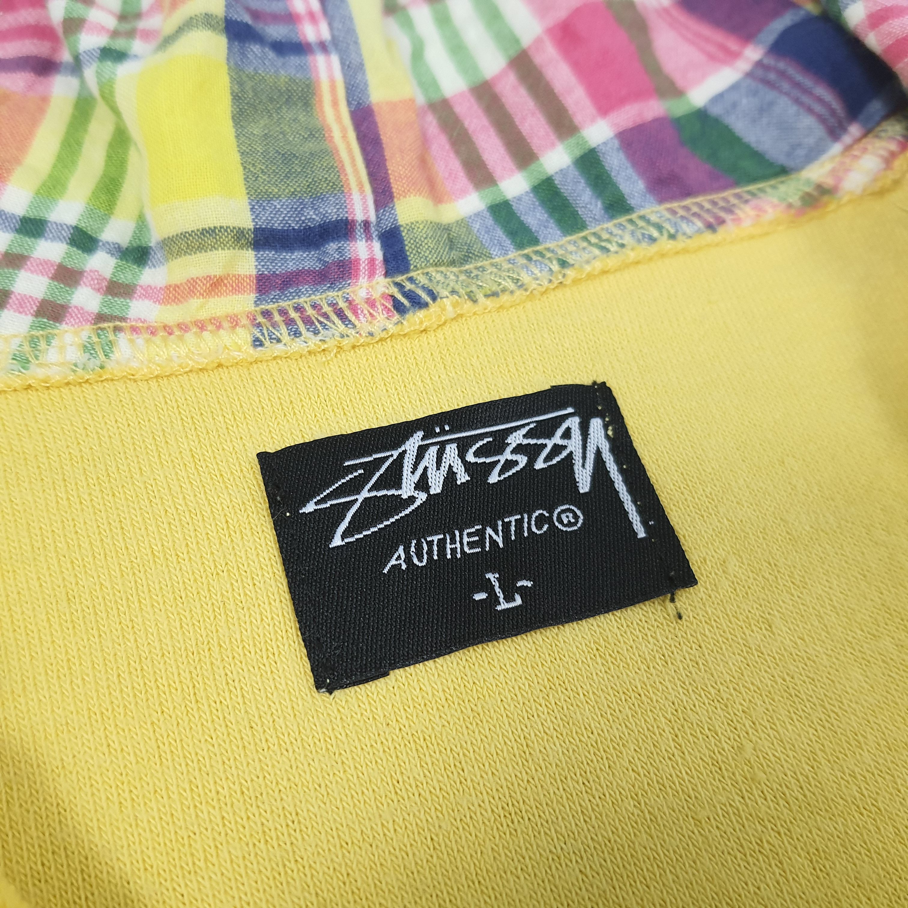 Stussy × Vintage Vintage Stussy Fleece Full Zipper Hoodies Custom Logo Size US M / EU 48-50 / 2 - 5 Thumbnail