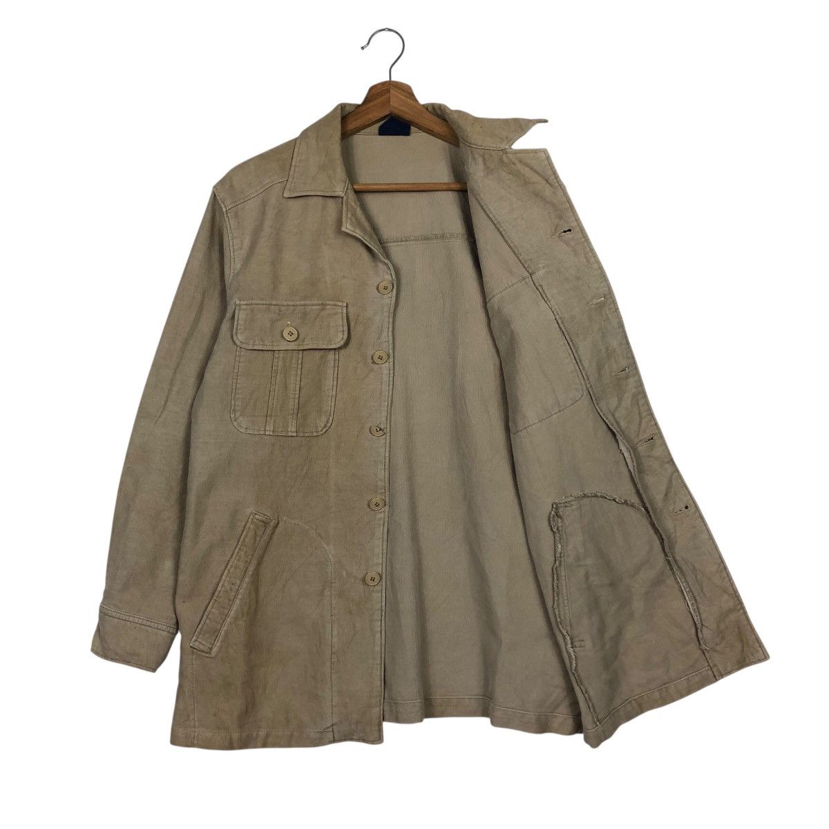 Japanese Brand 📌Vintage Trucker Chore Work Jacket Big John Multi Pocket Size US L / EU 52-54 / 3 - 12 Thumbnail