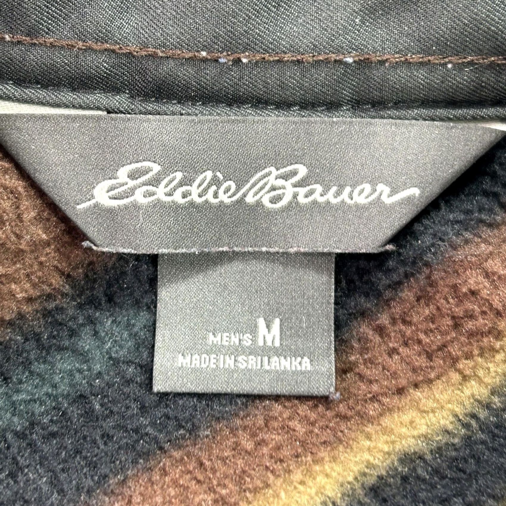 Eddie Bauer Eddie Bauer Shirt Mens Medium Multicolor Striped Fleece Button Up Outdoor Size US M / EU 48-50 / 2 - 4 Thumbnail