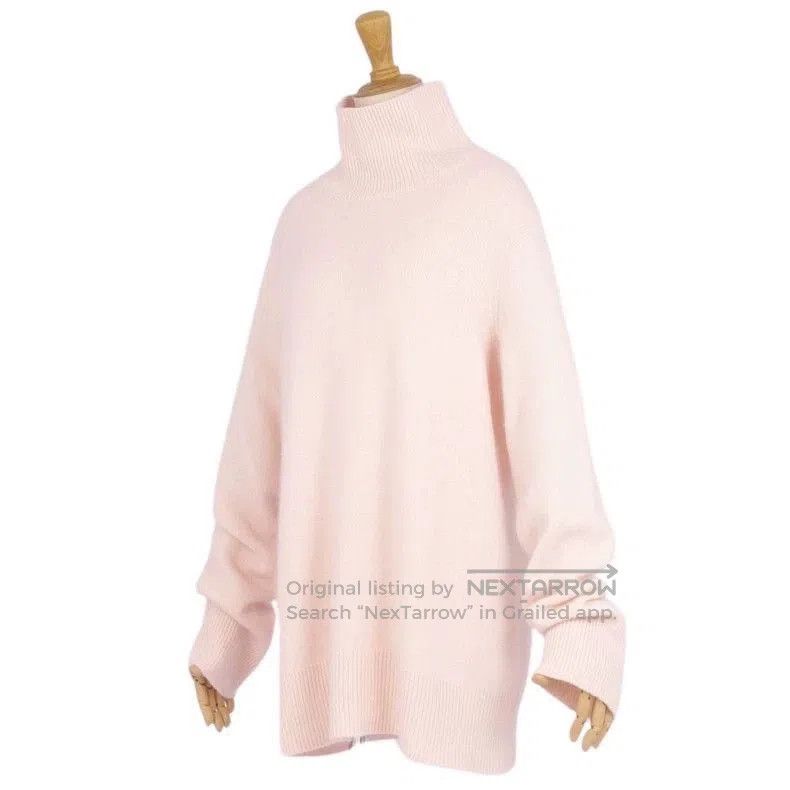 The Row The Row Pink Wool Cashmere Knit Sweater. Size US S / EU 44-46 / 1 - 3 Thumbnail