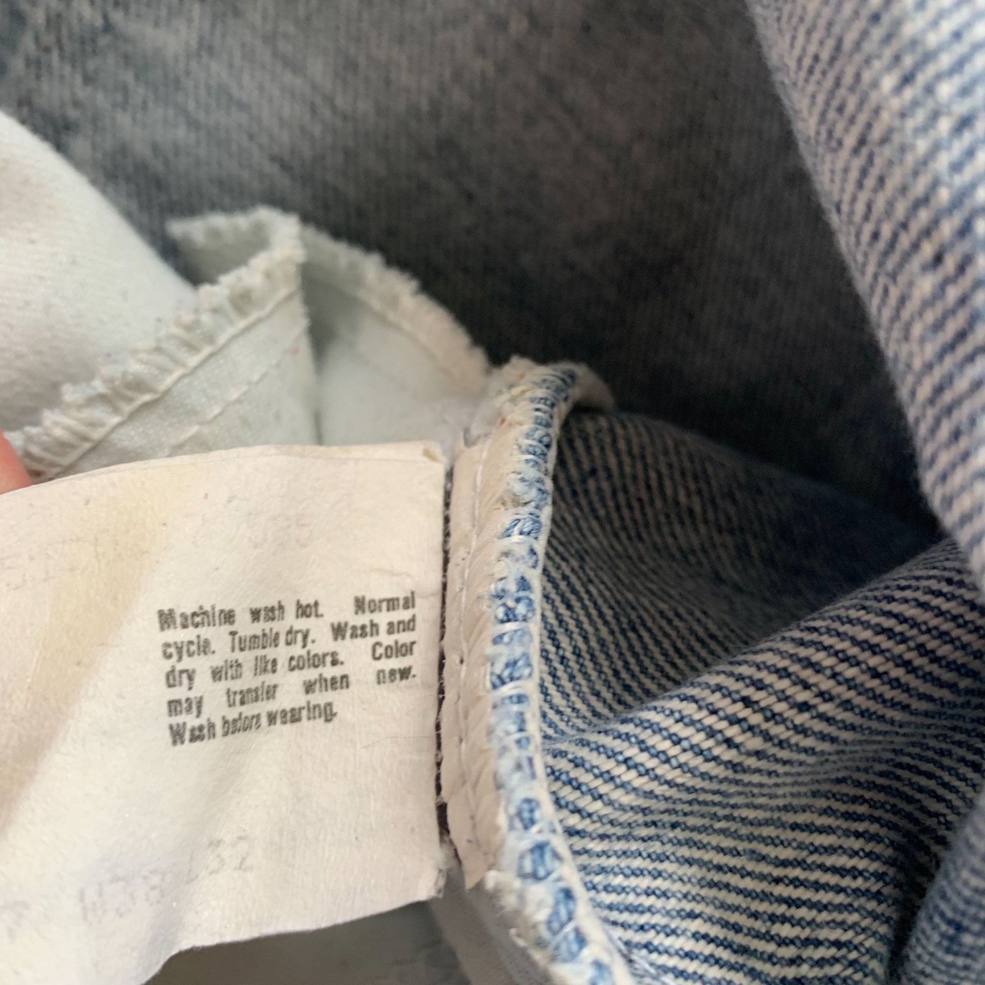 Levi's Vintage Clothing Vintage Levi's Orange Tab Light Wash Perfectly Worn In Jeans Size US 38 / EU 54 - 14 Thumbnail