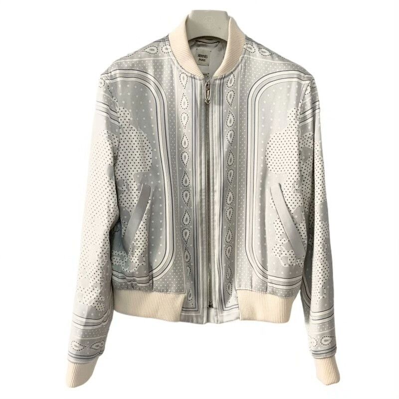 Hermes Hermes Brides de Gala Silk Baseball Jacket Size S / US 4 / IT 40 - 1 Thumbnail