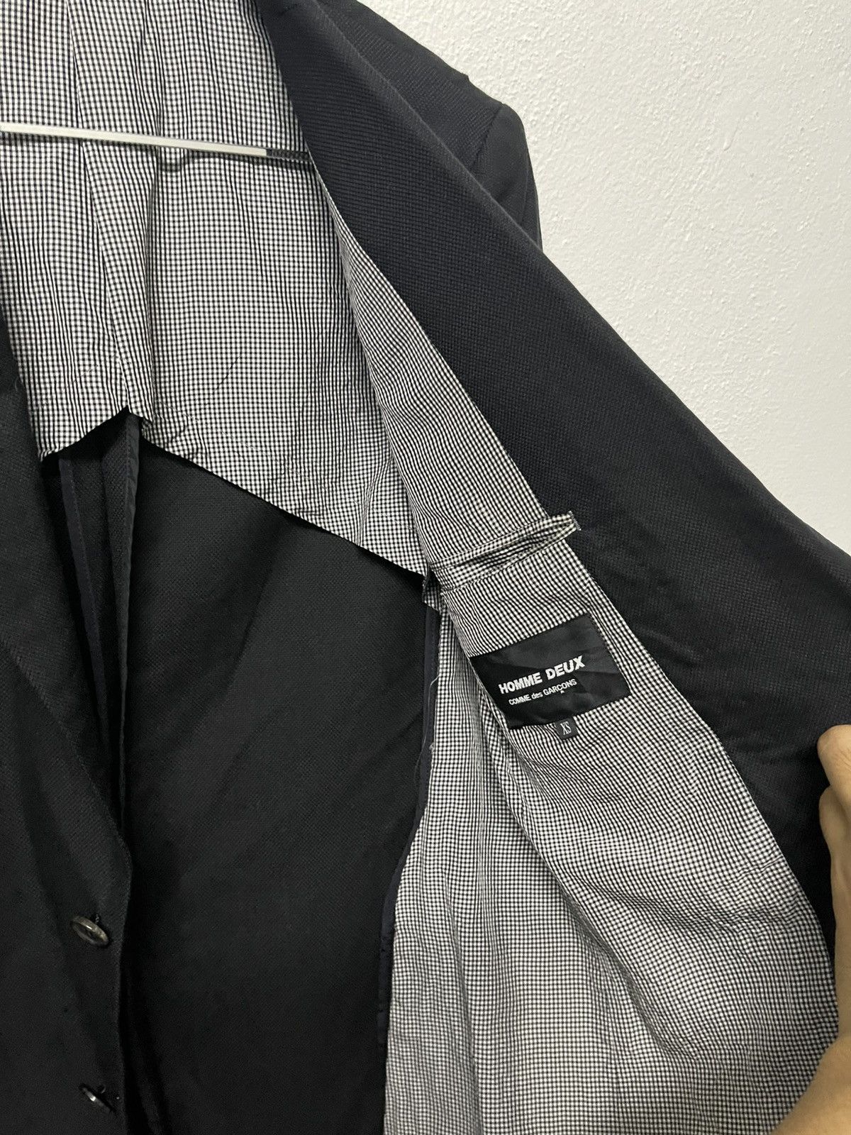 Comme des Garcons Homme Deux AD 2012 COMME DES GARCONS HOME DEUX WOOL BLAZZER Size US XS / EU 42 / 0 - 13 Thumbnail