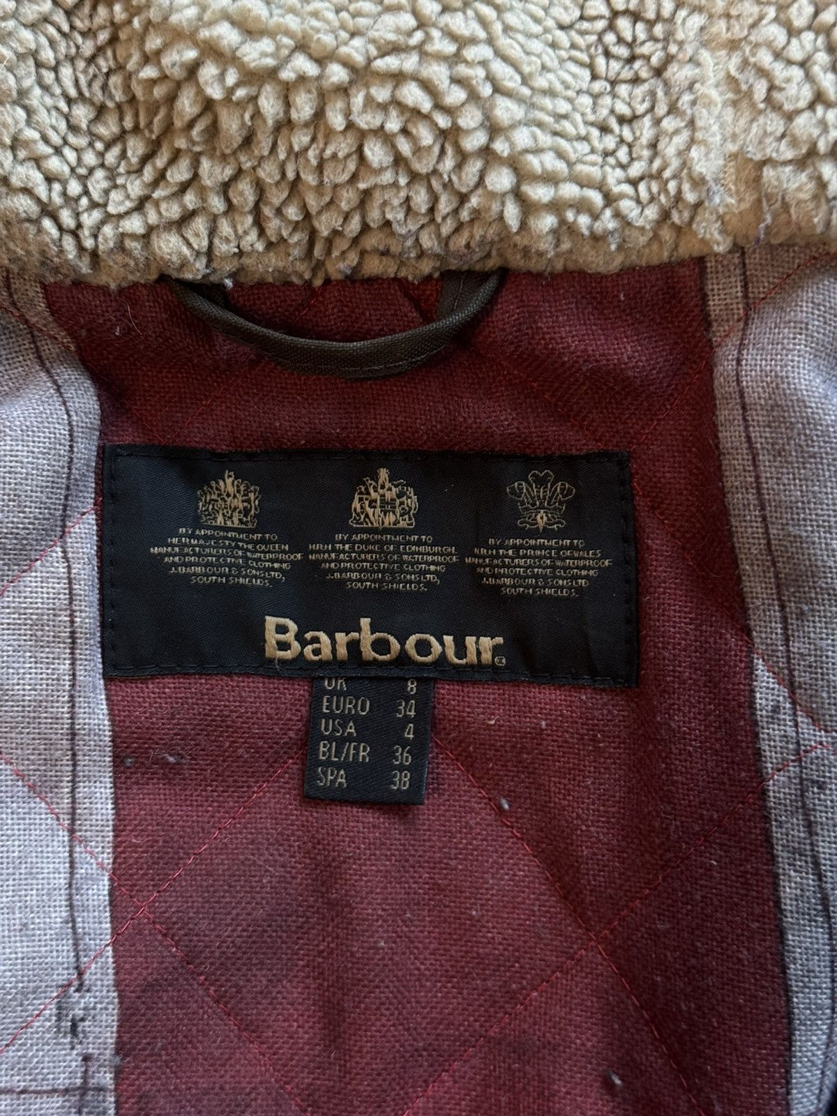 Barbour × Designer Barbour Brighton parka waxed faded jacket Size S / US 4 / IT 40 - 10 Thumbnail
