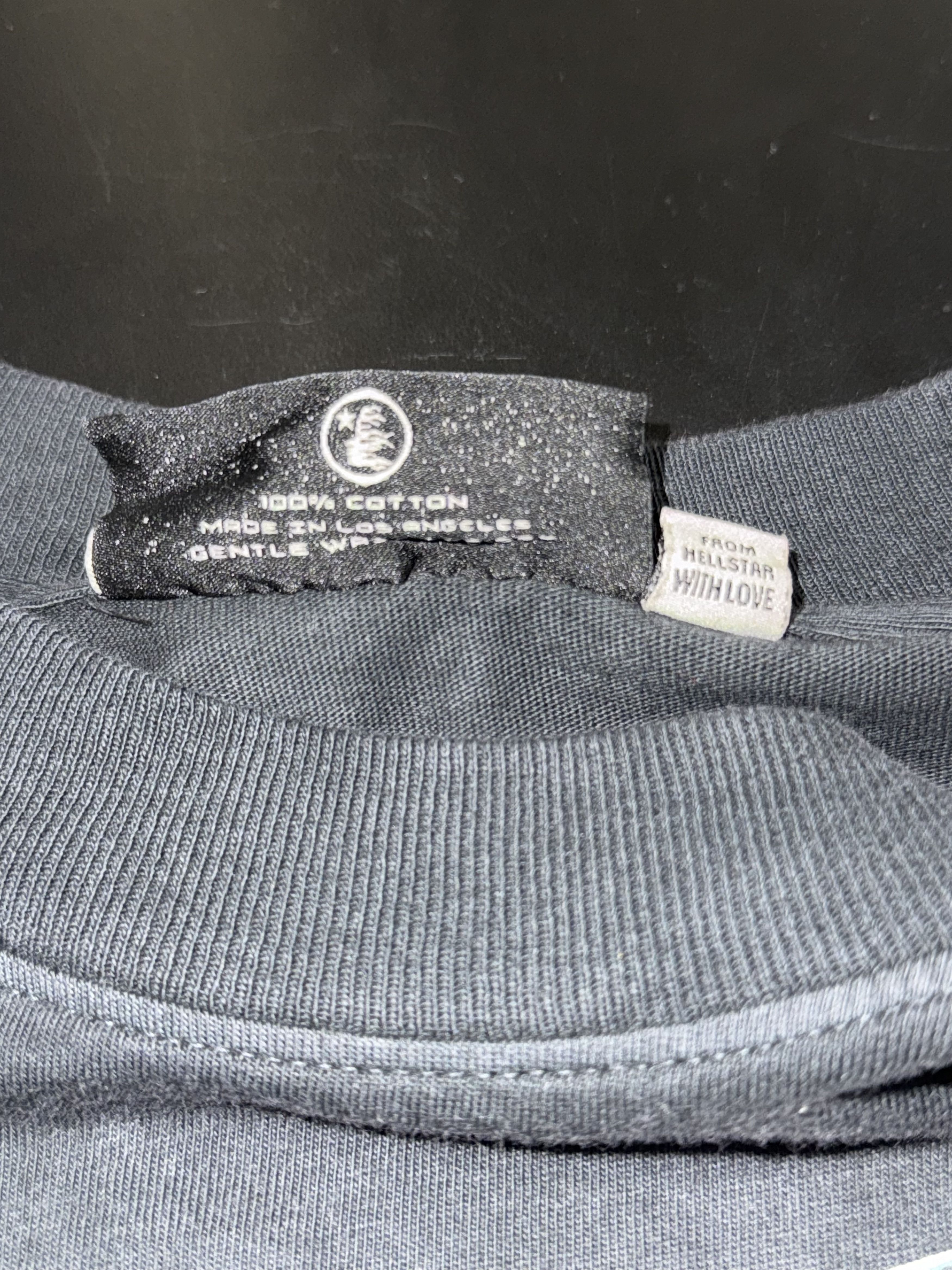 HELLSTAR Hellstar L/S Tee Black Braile Logo P2P Size US XL / EU 56 / 4 - 4 Thumbnail