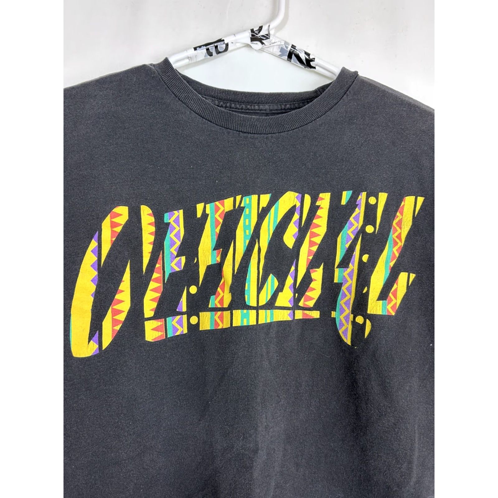 J Brand VINTAGE Official Brand Mens Large Black Spellout Graphic Y2K Style T-Shirt Size US L / EU 52-54 / 3 - 4 Thumbnail