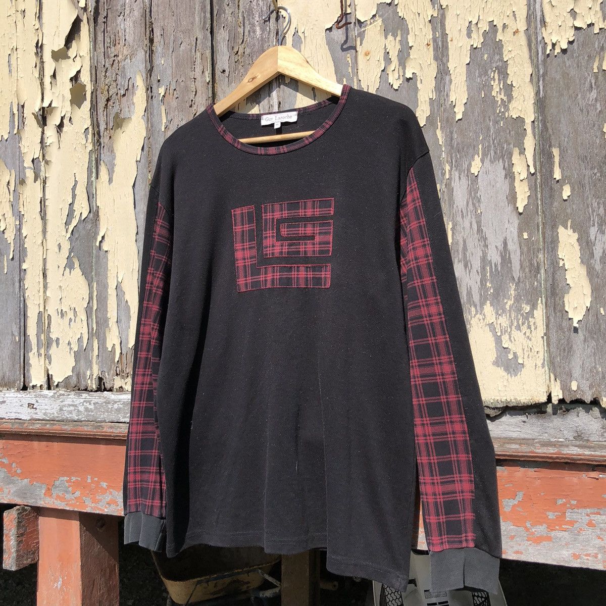 Vintage Vintage Guy Laroche Homewear Long Sleeve Tshirt Size US XL / EU 56 / 4 - 2 Thumbnail