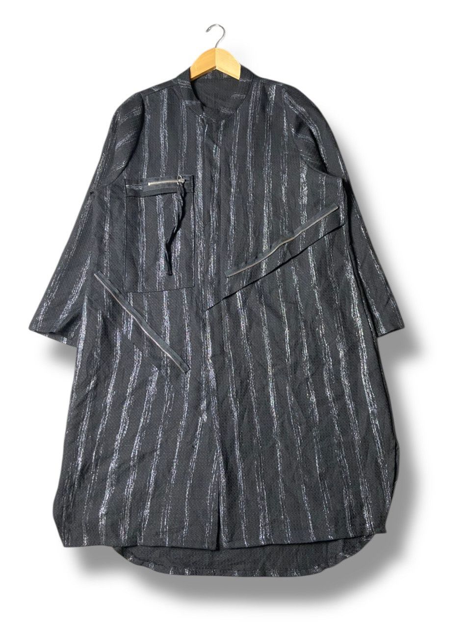 Japanese Brand Graxia Brand Asymmetric Design Coat (155) Size US S / EU 44-46 / 1 - 1 Thumbnail