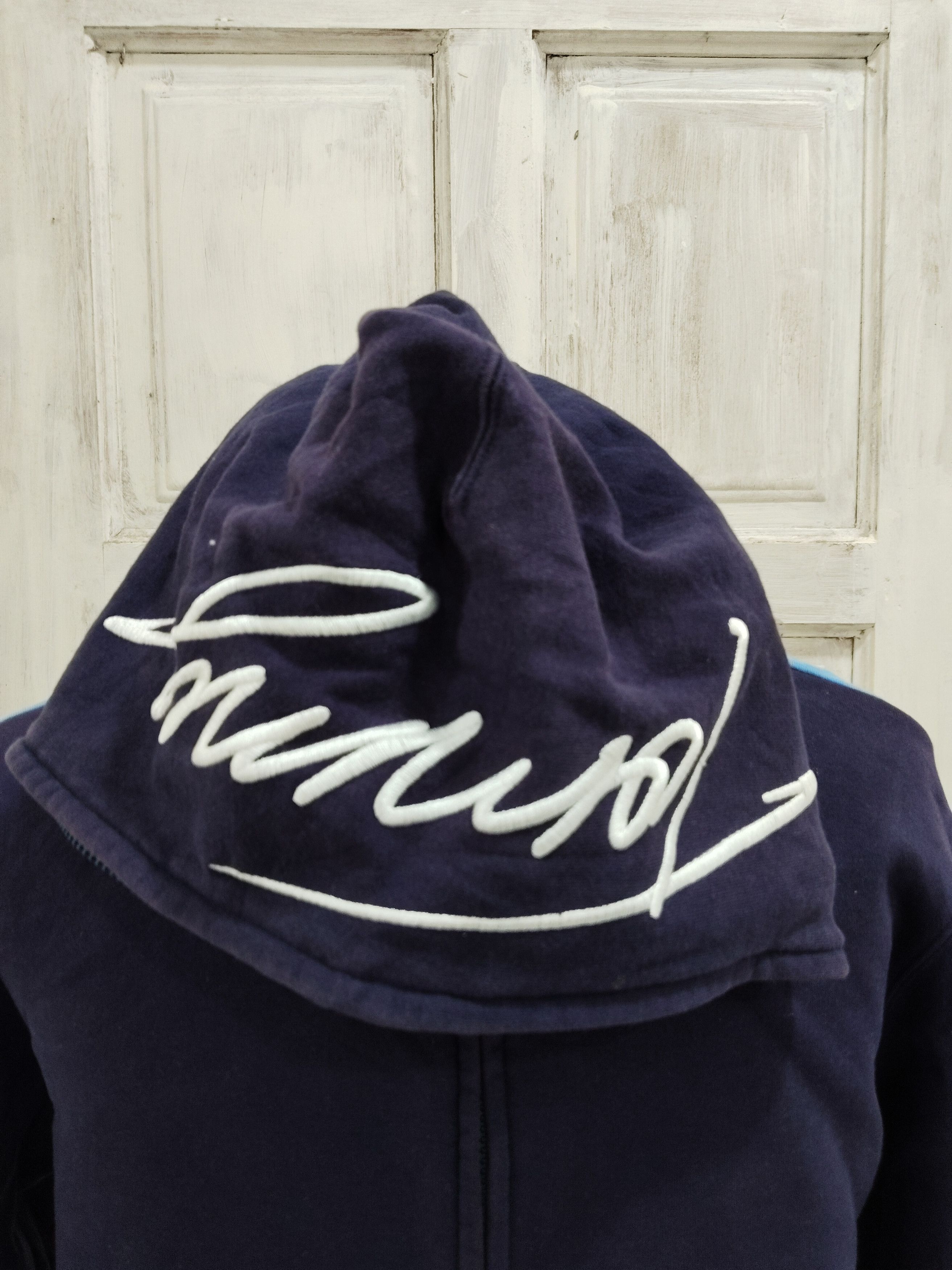 Tommy Hilfiger × Tommy Jeans Vintage Tommy Embroidery Logo Fullzip Hoodie Sweatshirt Size US L / EU 52-54 / 3 - 3 Thumbnail