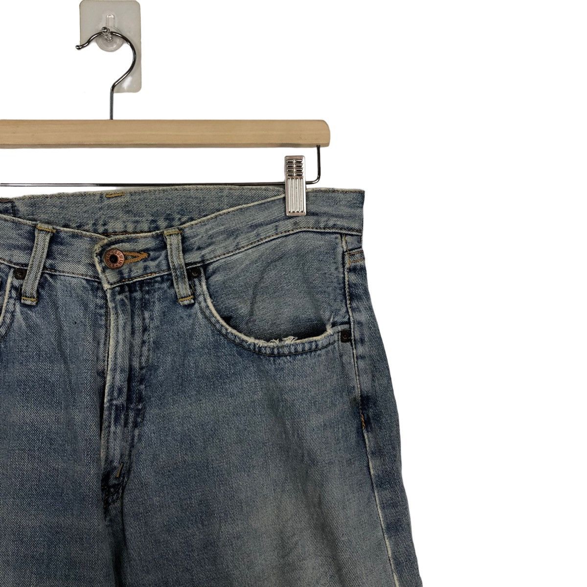 Edwin 🔥90’s VINTAGE SELVEDGES DENIM JEANS EDWIN 505X JAPAN Size US 30 / EU 46 - 5 Thumbnail
