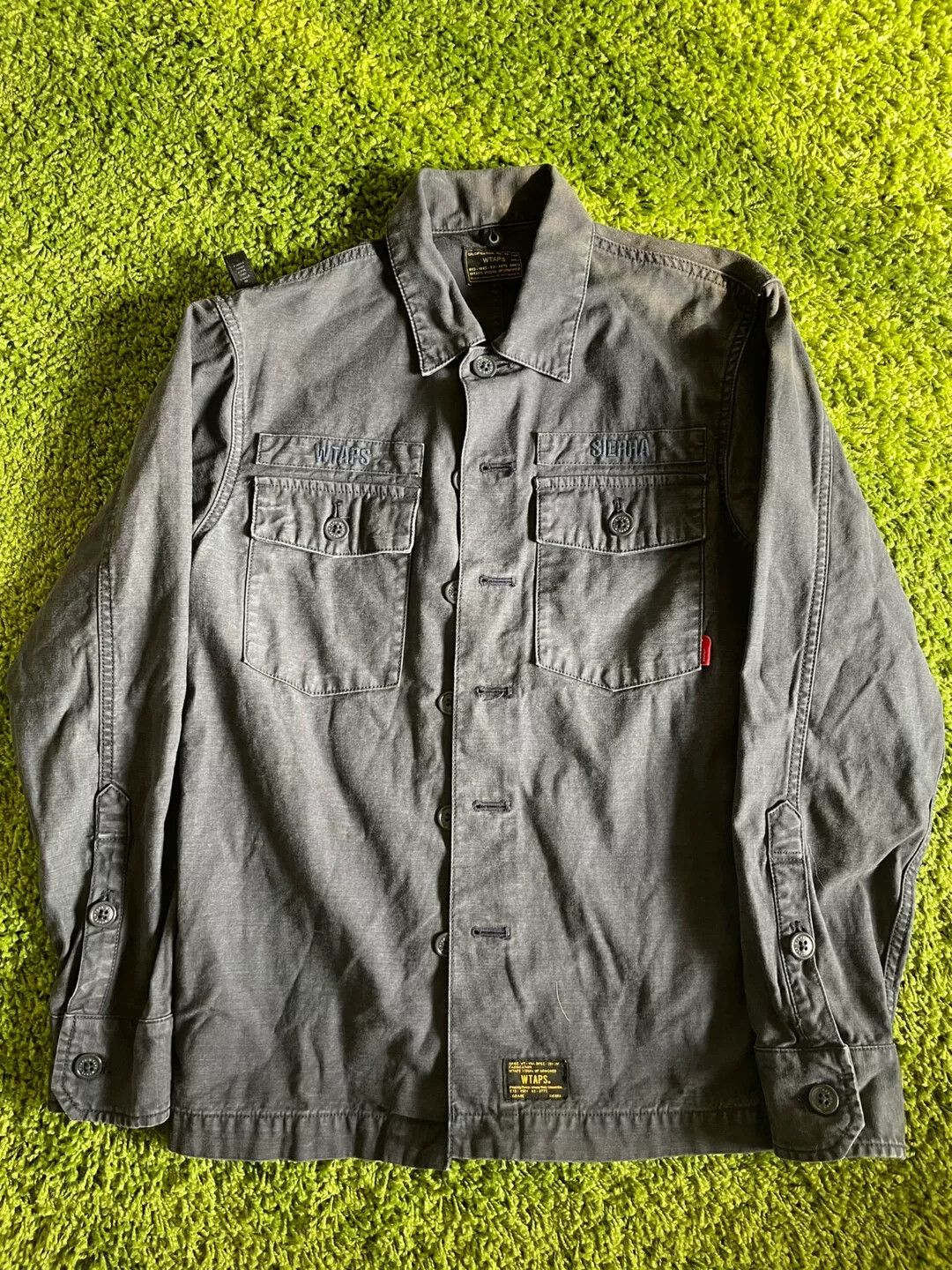 Wtaps WTAPS 14AW Buds Two-Pocket Shirt Size US S / EU 44-46 / 1 - 1 Thumbnail