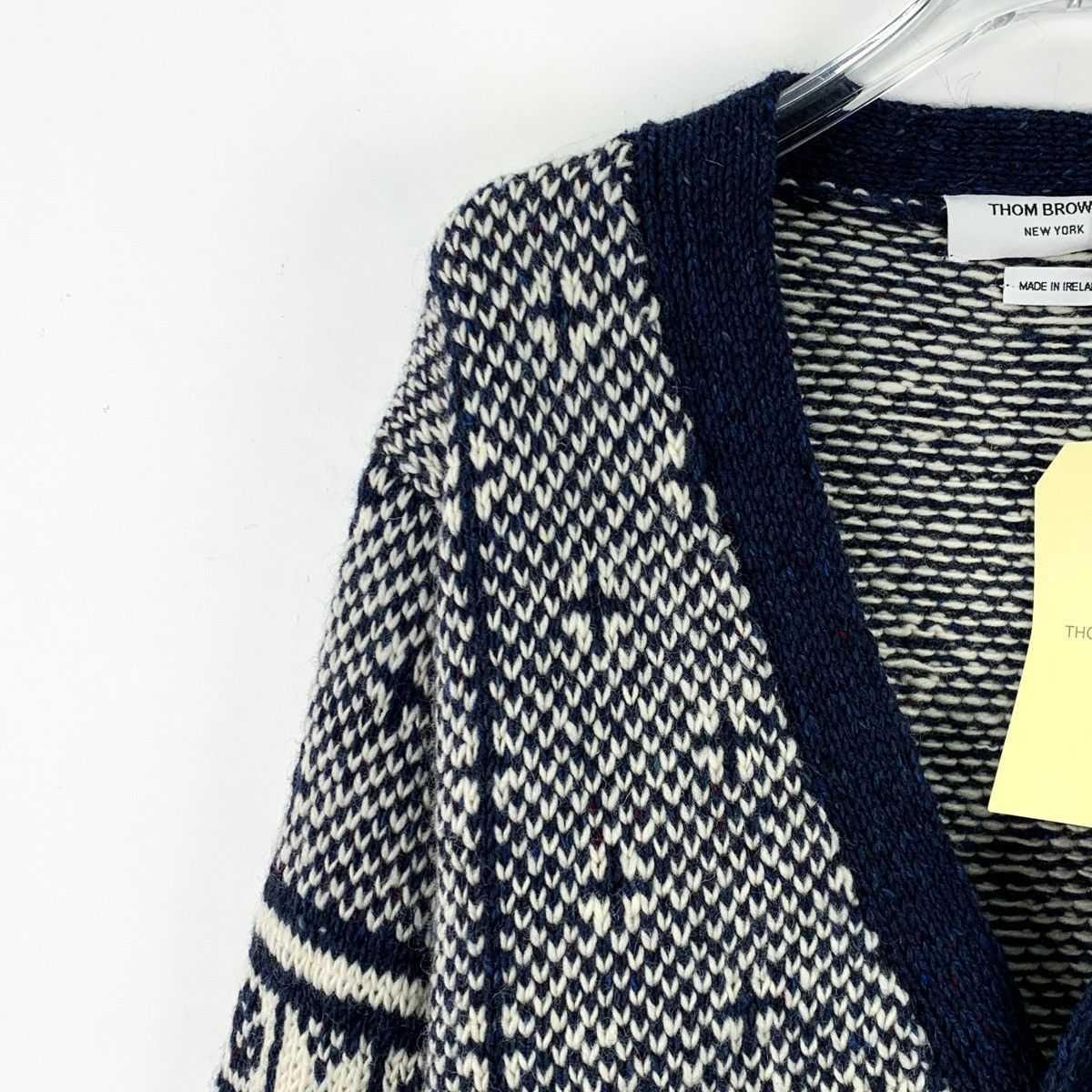Thom Browne Thom Browne Long Sleeve Knit Cardigan K26WX Size M / US 6-8 / IT 42-44 - 3 Thumbnail
