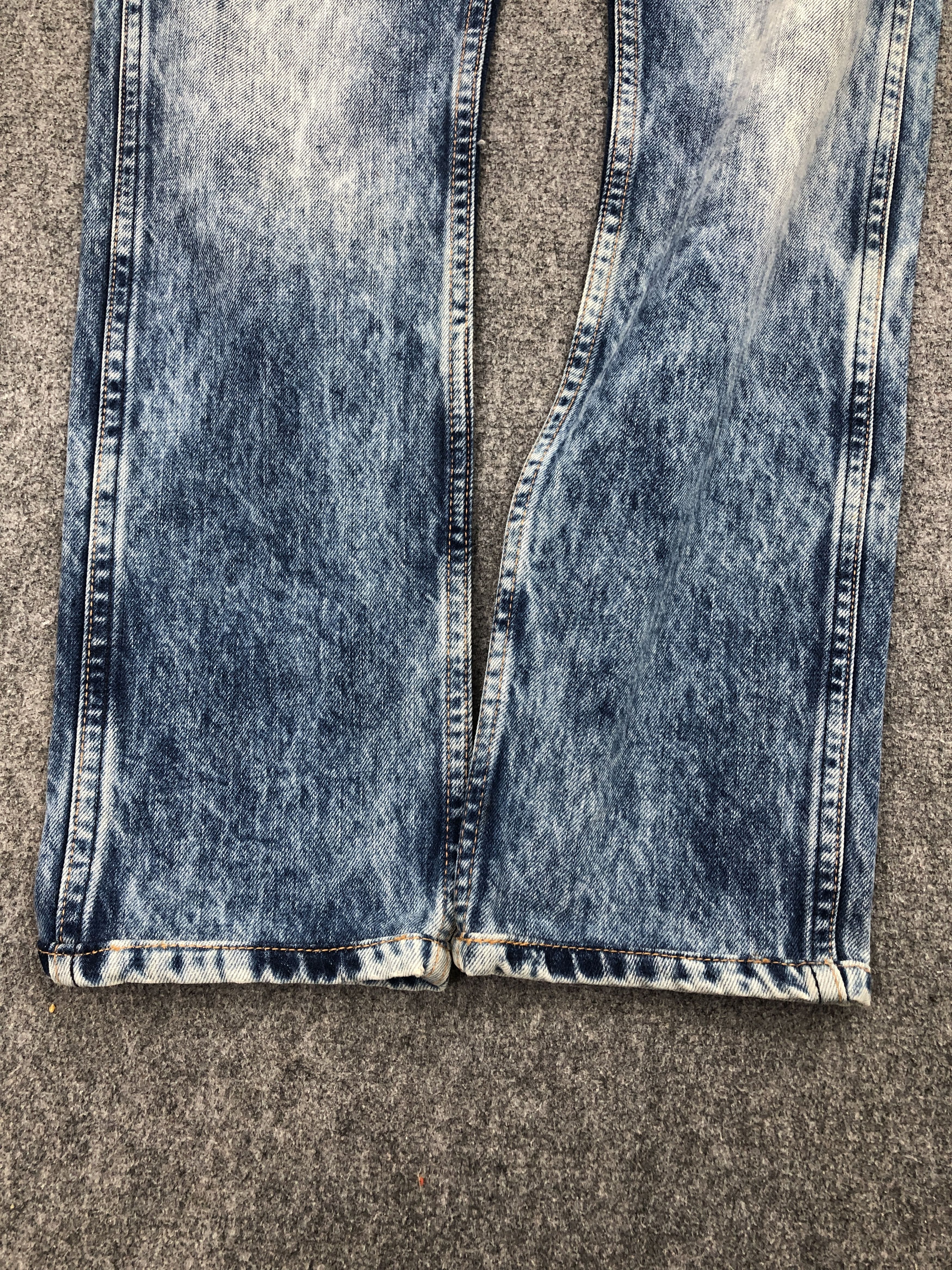 Levi's Vintage Levis 505 Orange Tab Acid Wash Jeans 29x28.5 S0017 Size US 29 - 15 Thumbnail