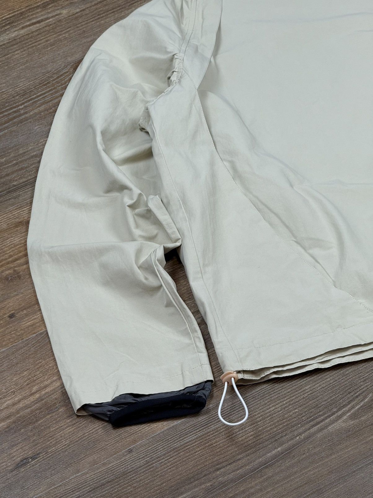 Arnar Mar Jonsson Arnar Mar Jansson Beige Zipped Anorak Jacket Size US XL / EU 56 / 4 - 5 Thumbnail