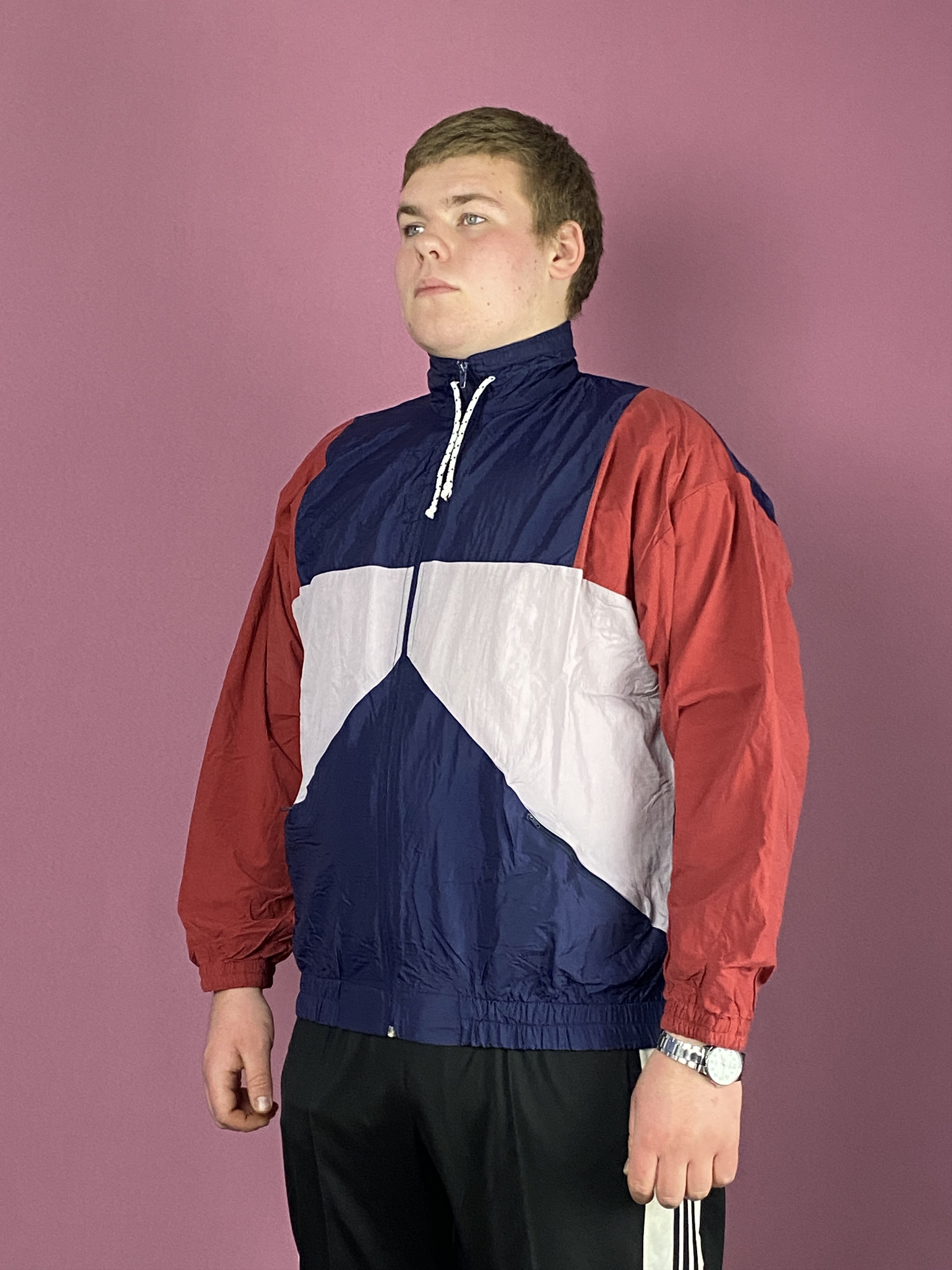 Vintage 90s North Peak Vintage Men's Windbreaker Jacket - XL Size US XL / EU 56 / 4 - 2 Thumbnail