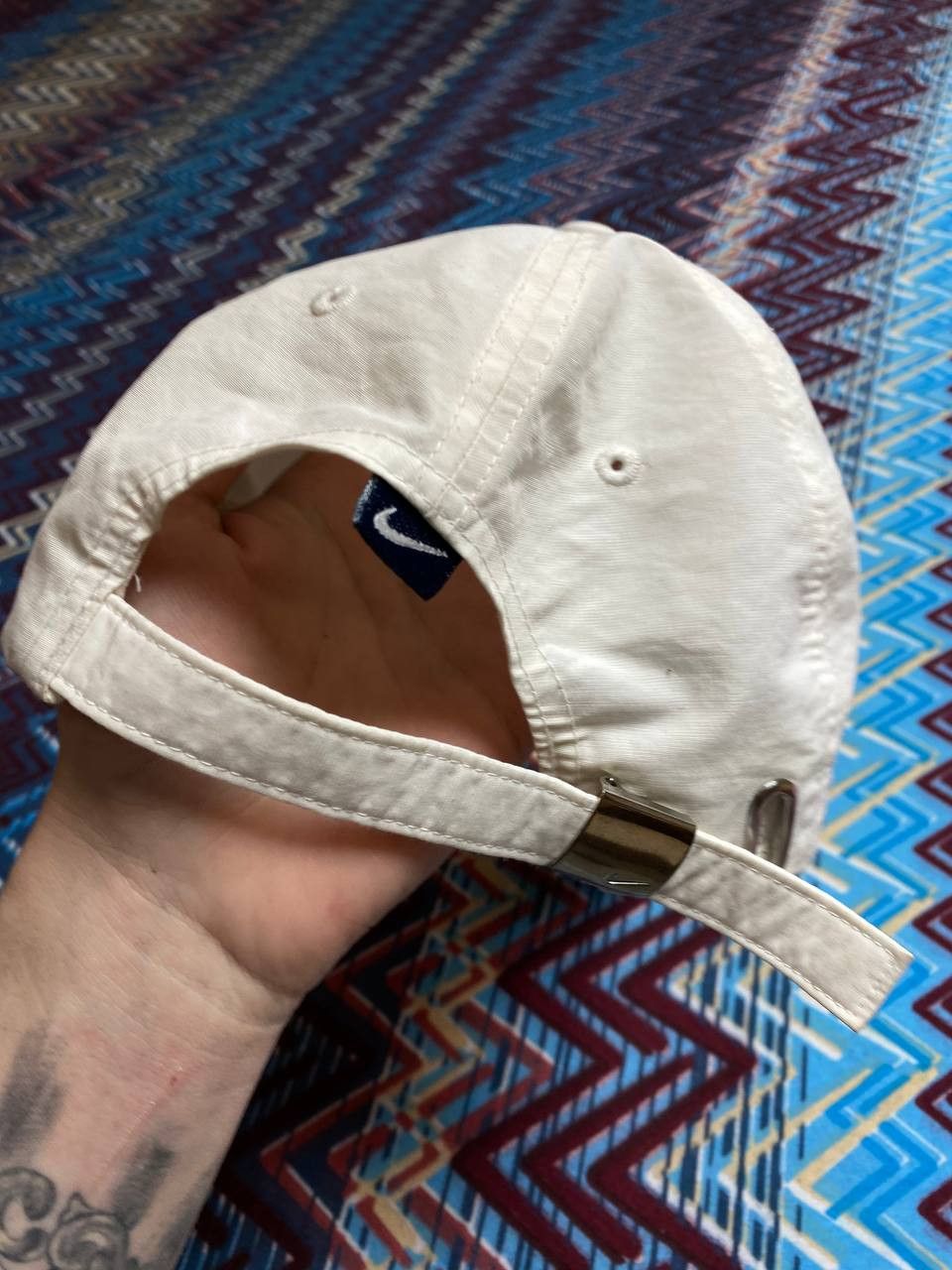 Nike Y2K Vintage Nike Cap Swoosh Streetwear Logo Rare Casual Hat Size ONE SIZE - 10 Thumbnail