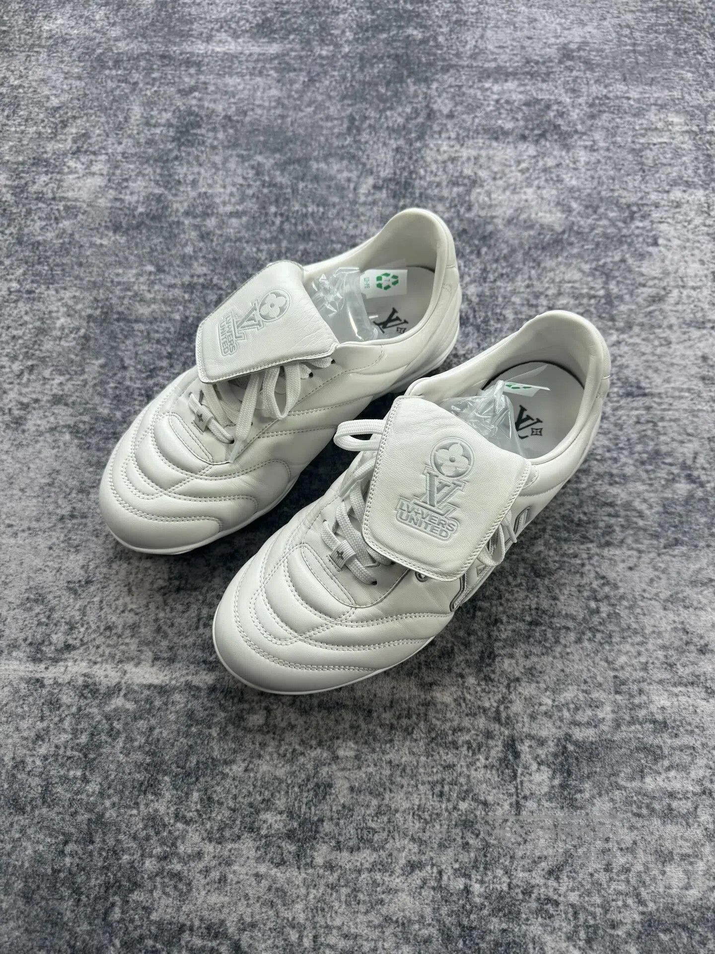 Louis Vuitton Louis Vuitton White Soccer Cleats| Size US 6 / EU 39 - 1 Thumbnail