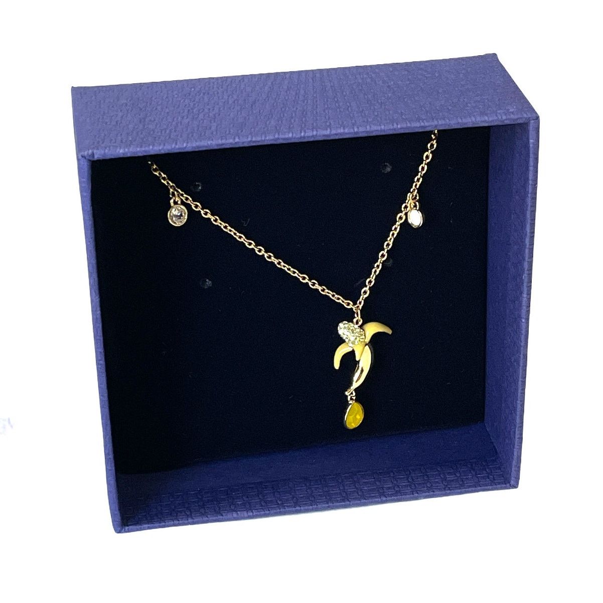 Swarovski Swarovski Banana Pendant Gold-tone plated Necklace Size ONE SIZE - 3 Thumbnail