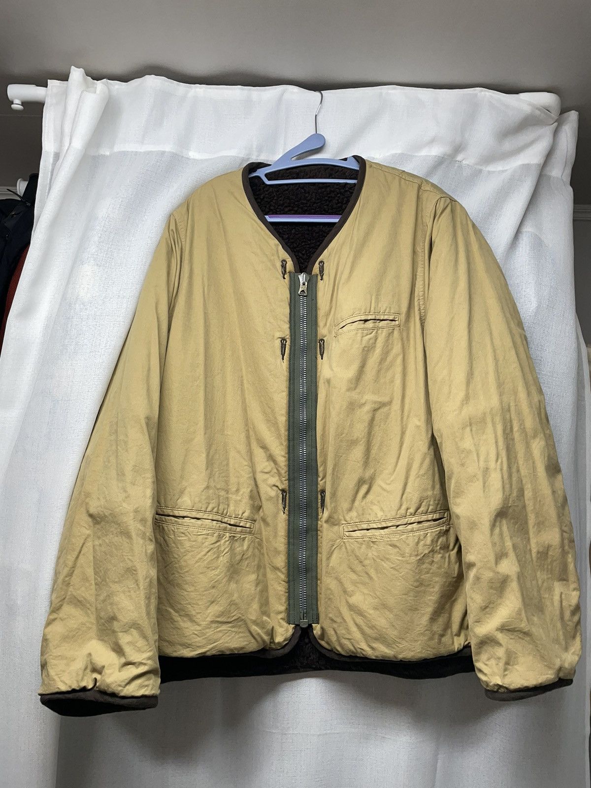 Visvim visvim CONTRARY DEPT LINER JKT KHAKI SIZE5 | Grailed