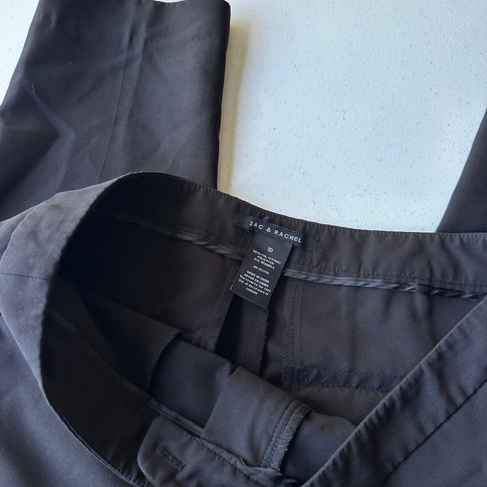 Other Zac & Rachel Black Slacks Size 32" / US 10 / IT 46 - 3 Thumbnail