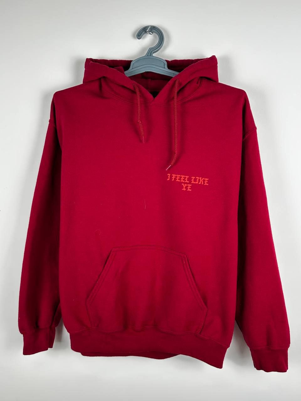 Kanye West × Vintage Iconic I Feel Like Pablo Red Streetwear Hoodie Size M Size US M / EU 48-50 / 2 - 2 Thumbnail